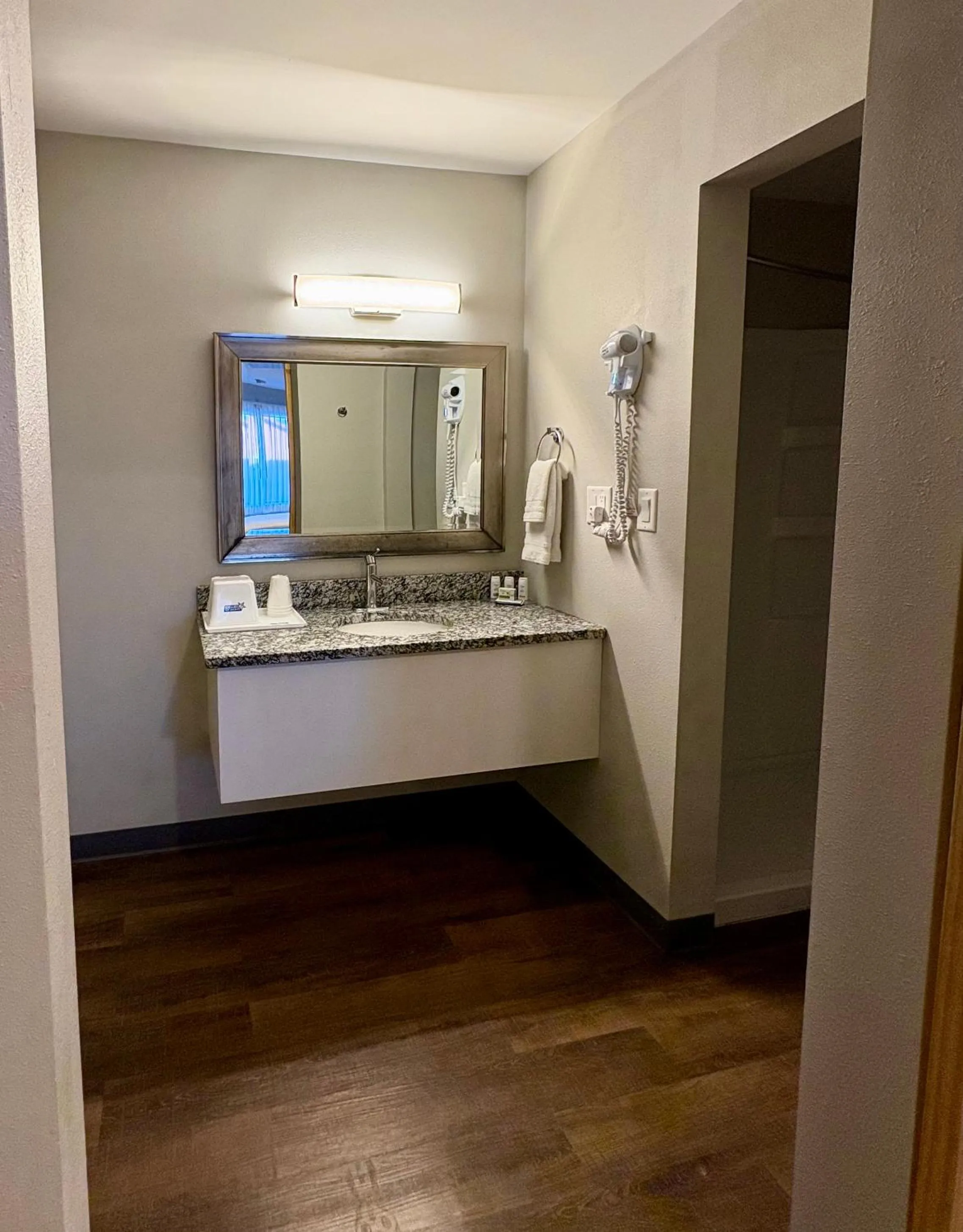 Bathroom in Americas Best Value Inn Wall