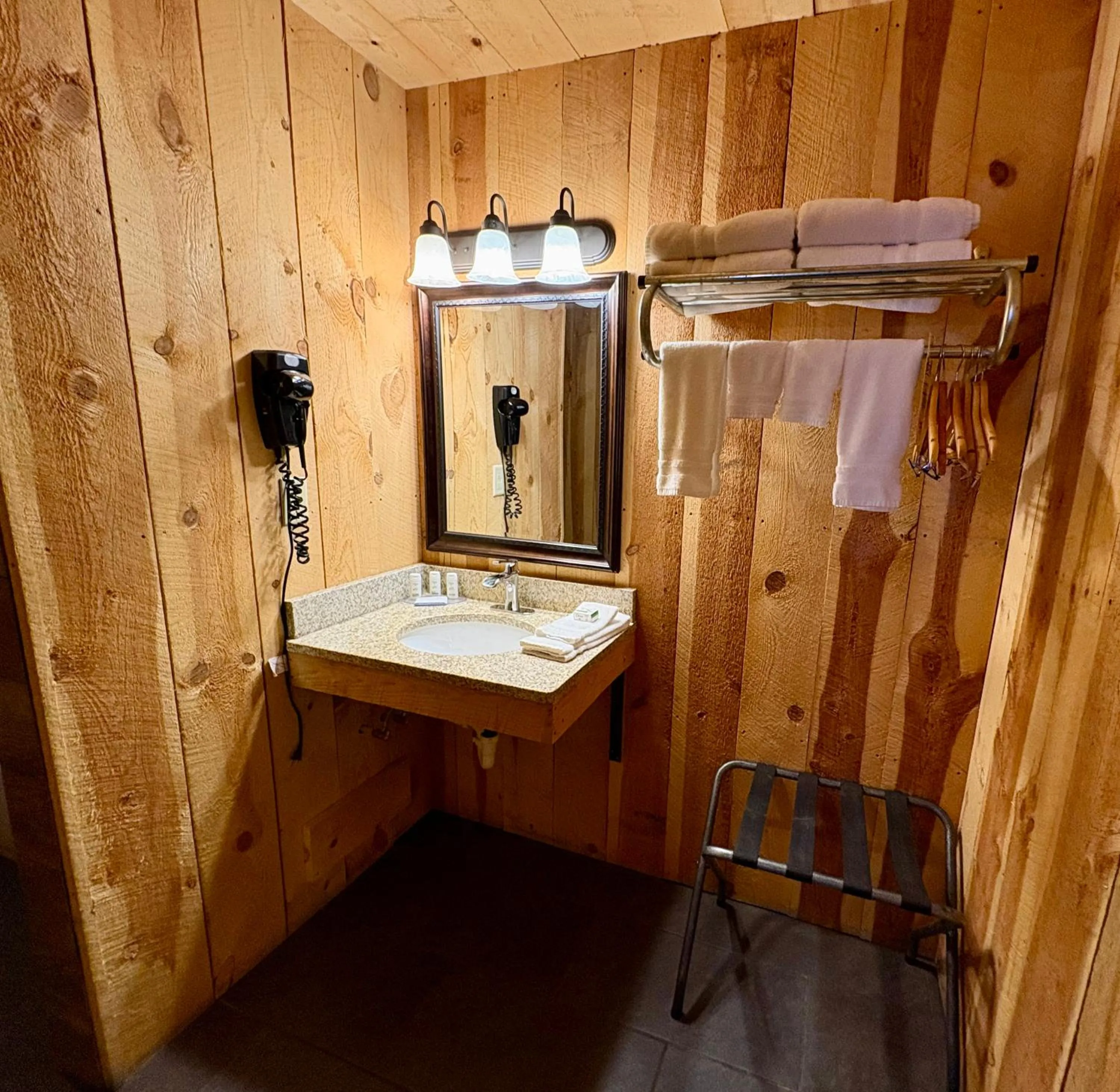 Bathroom in Americas Best Value Inn Wall