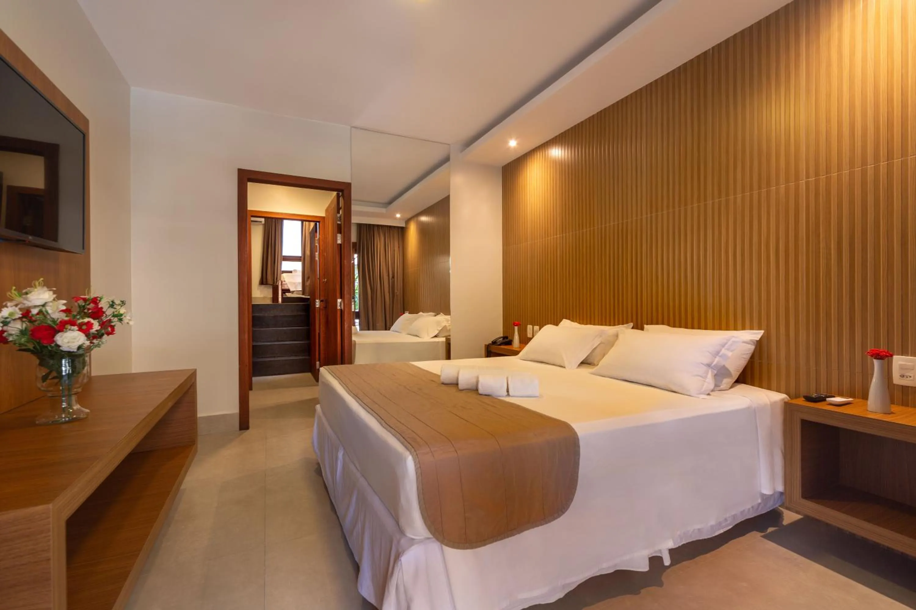 Bed in Quinta do Sol Praia Hotel