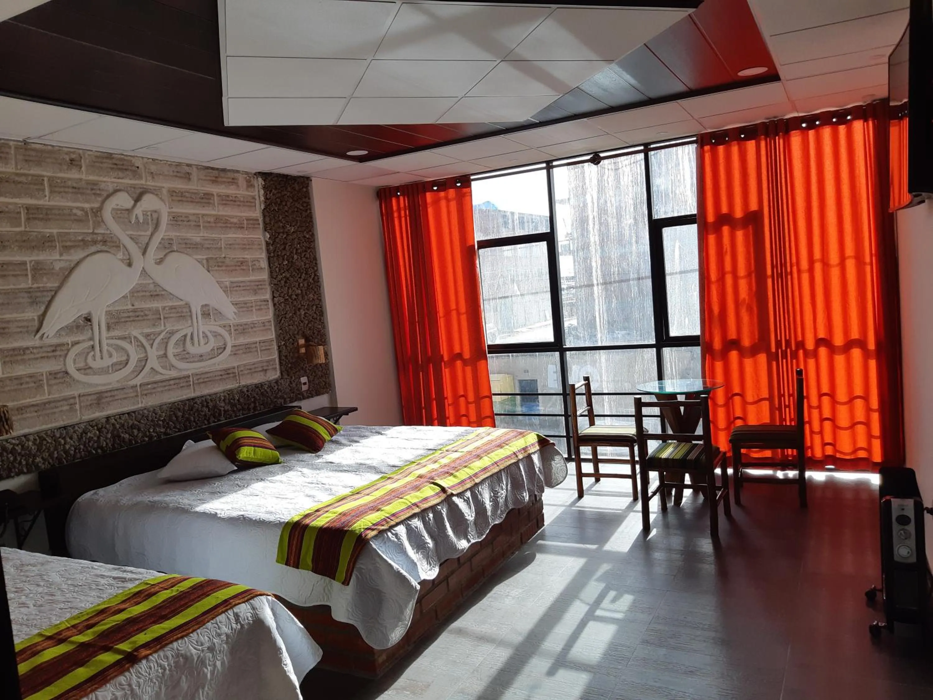 Bed in Hotel Cristales De Sal