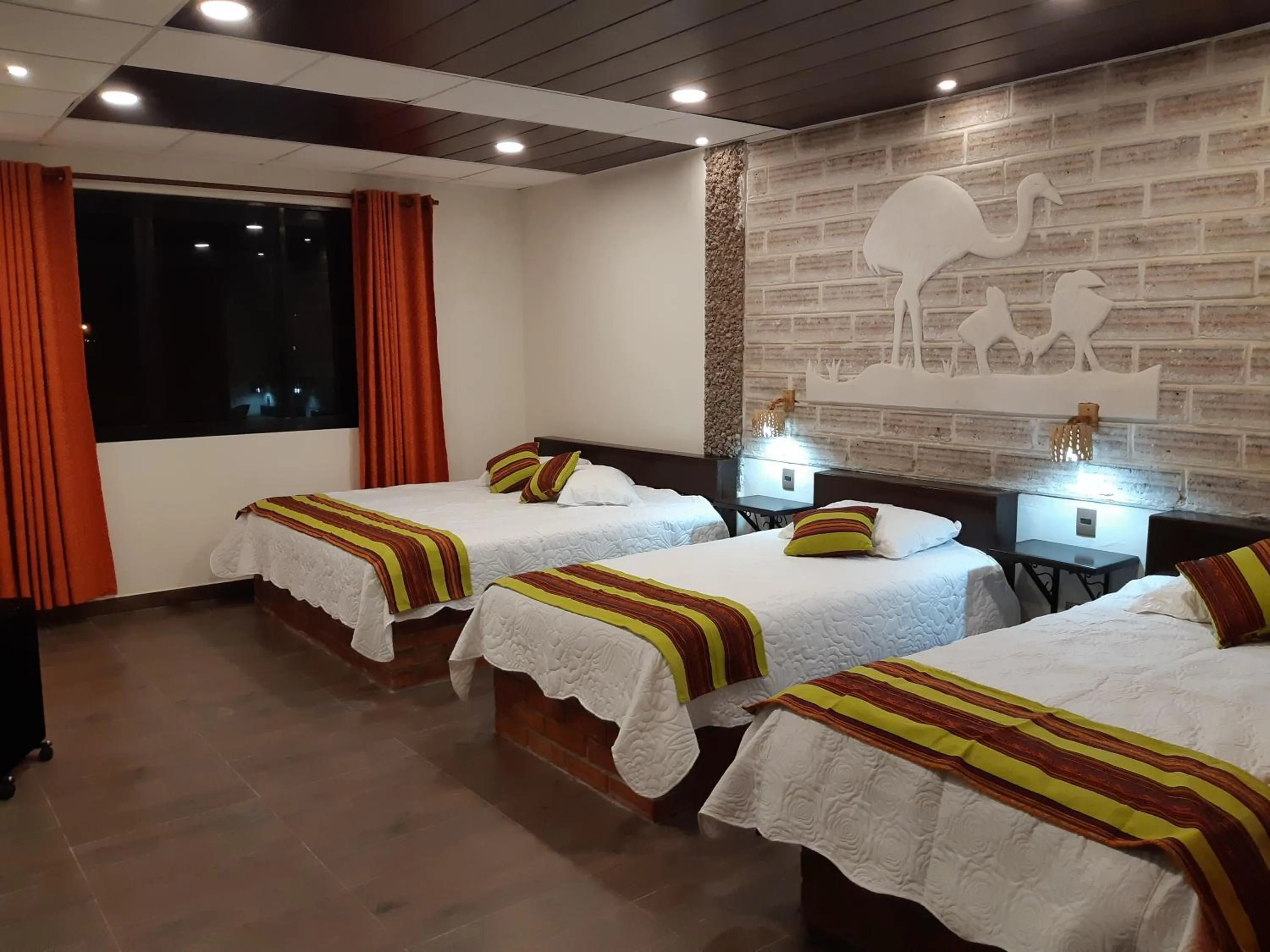 Bed in Hotel Cristales De Sal