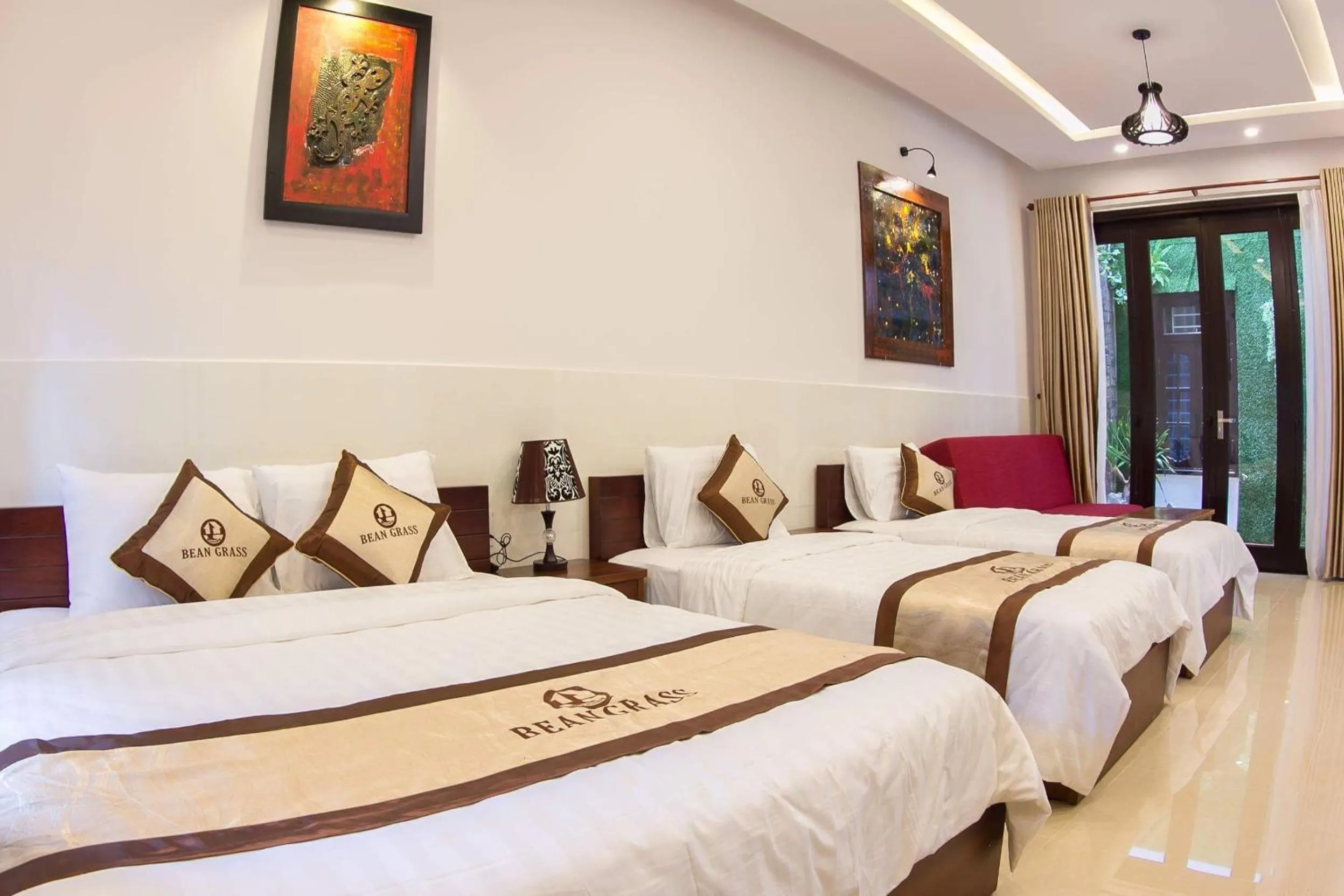 Bed in Bean Grass Homestay