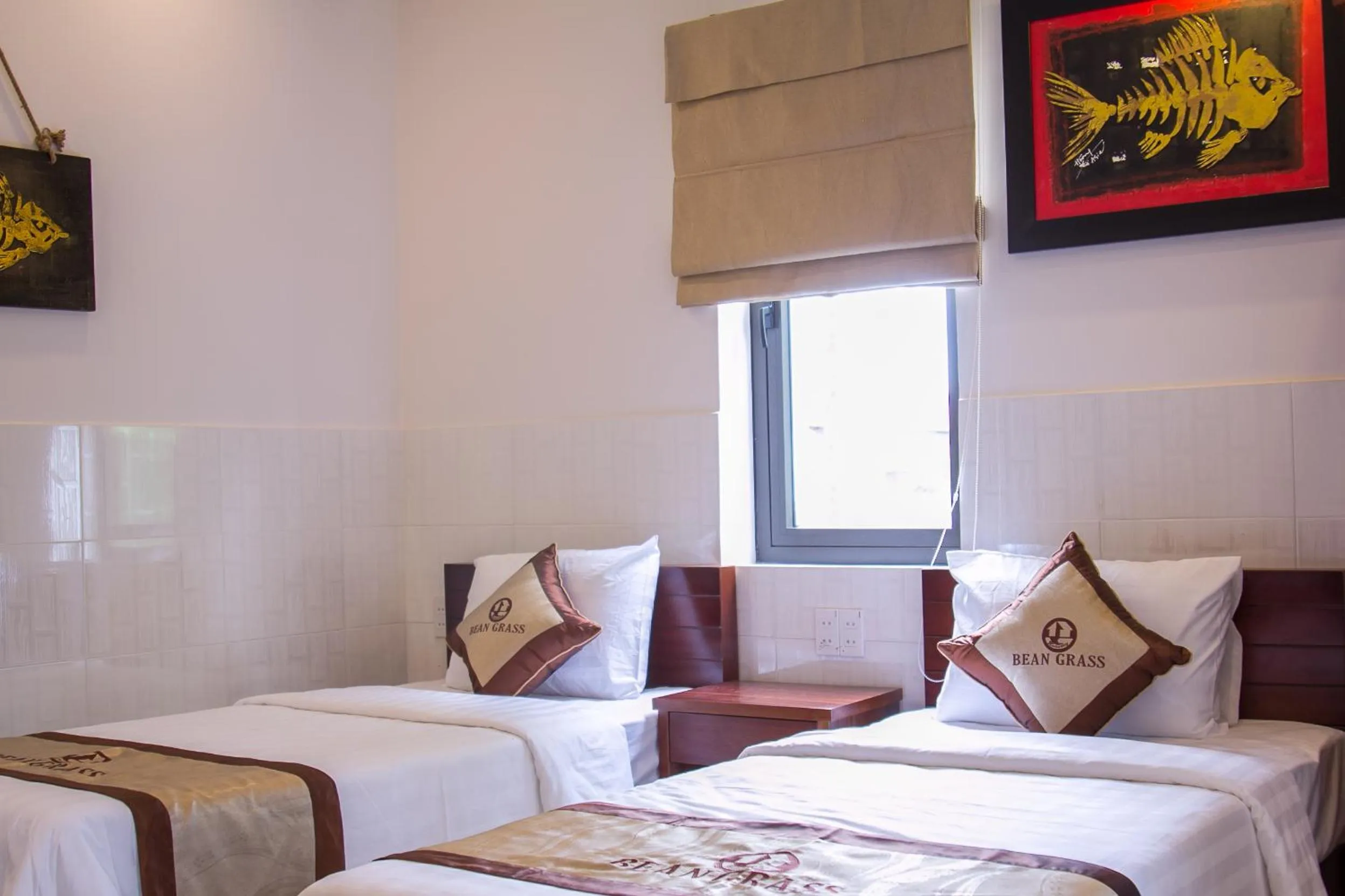 Bed in Bean Grass Homestay