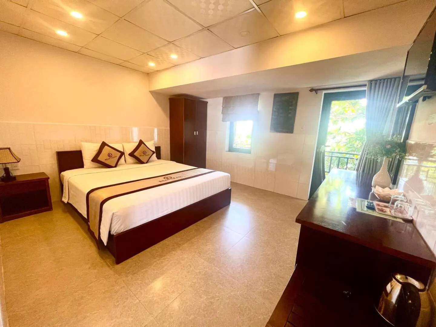 Bed in Bean Grass Homestay