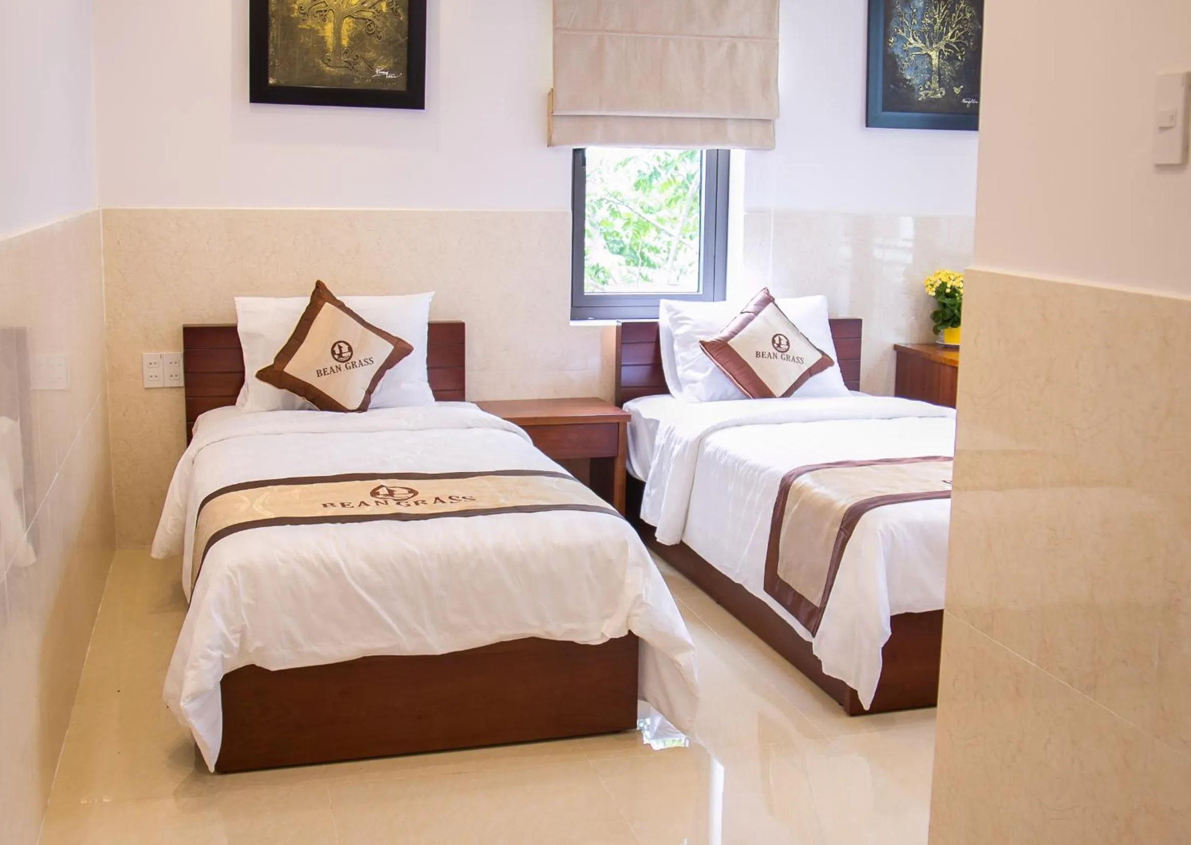 Bed in Bean Grass Homestay