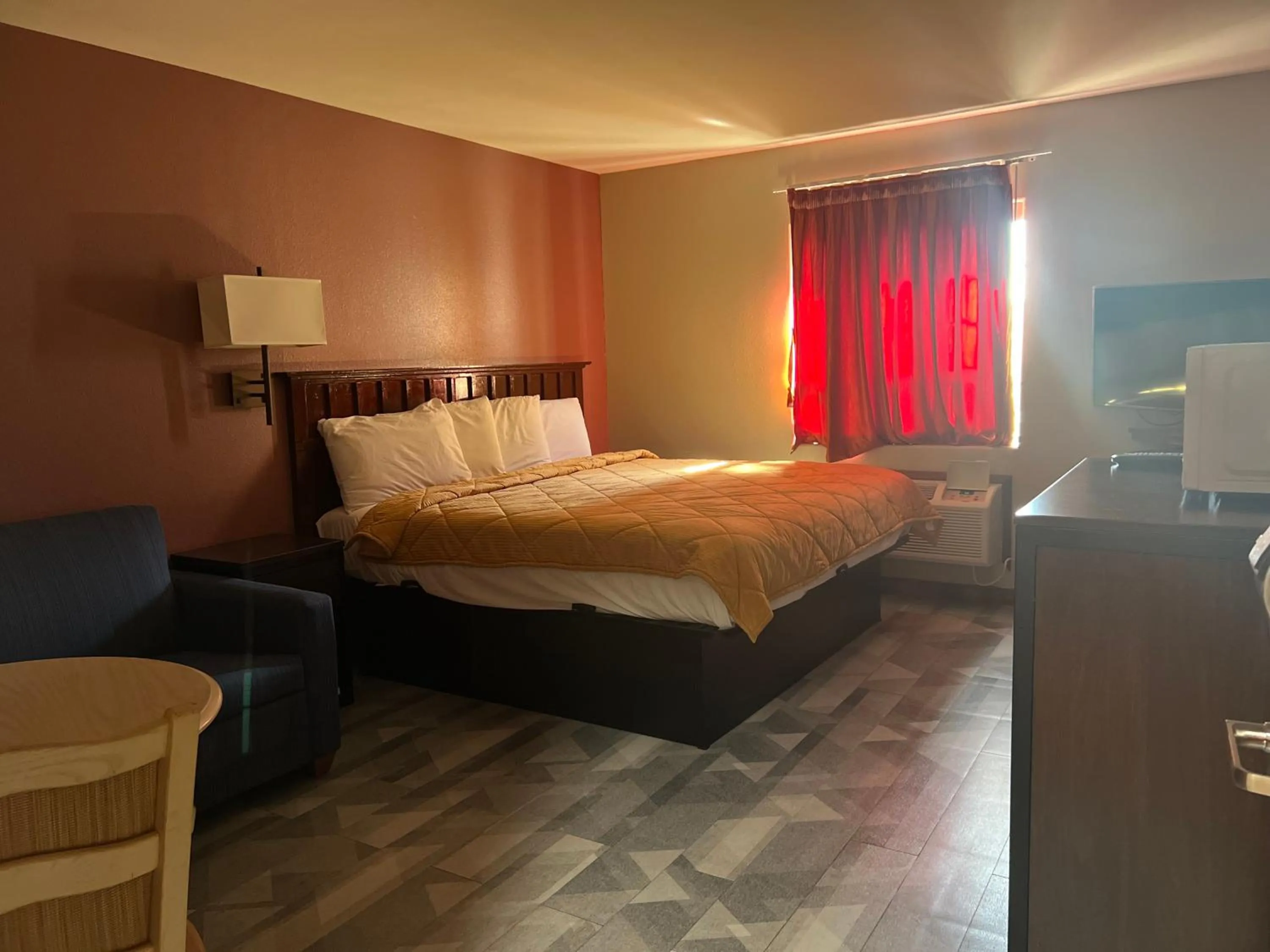 Bed in Camino Real Hotel