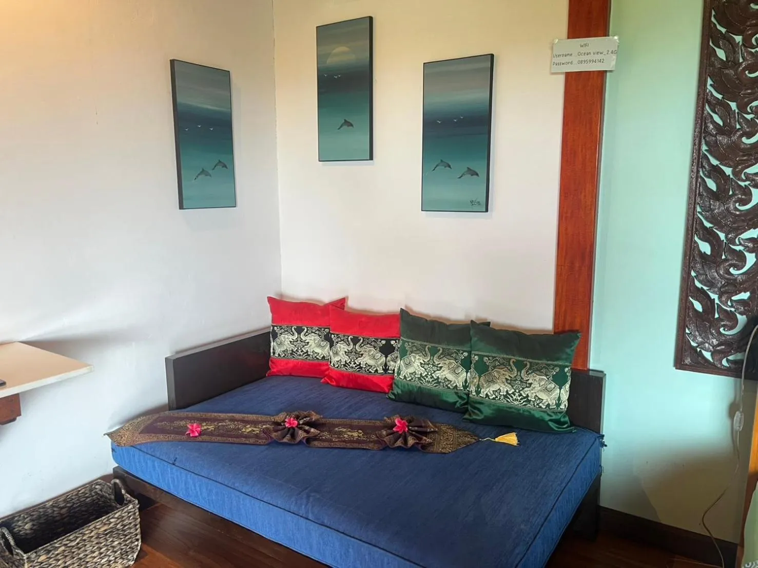 Bed in Krabi Villa Phu Khao Private Resort