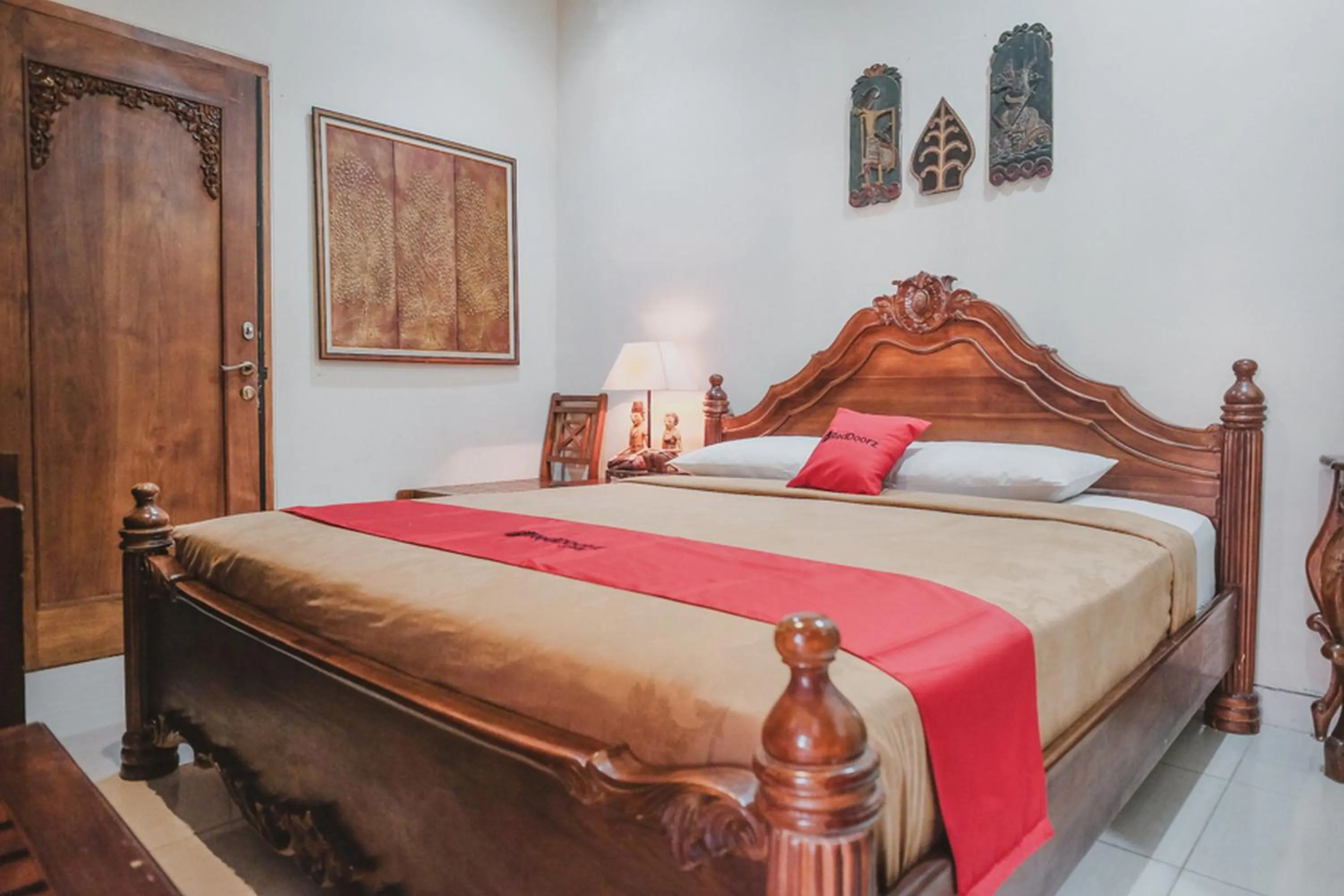 Bed in RedDoorz near Galeria Mall 2