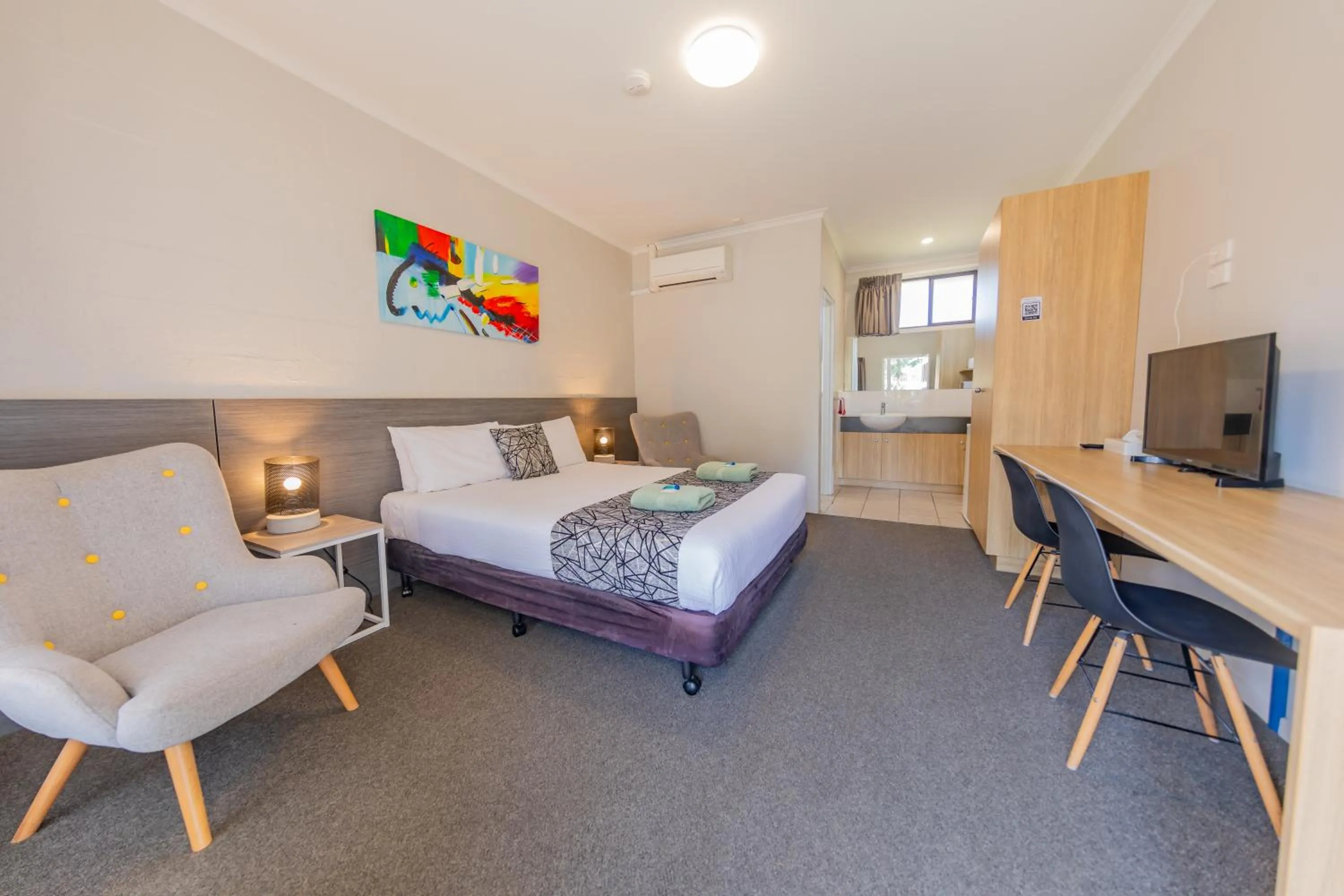 Living room, Bed in Coachman's Eden