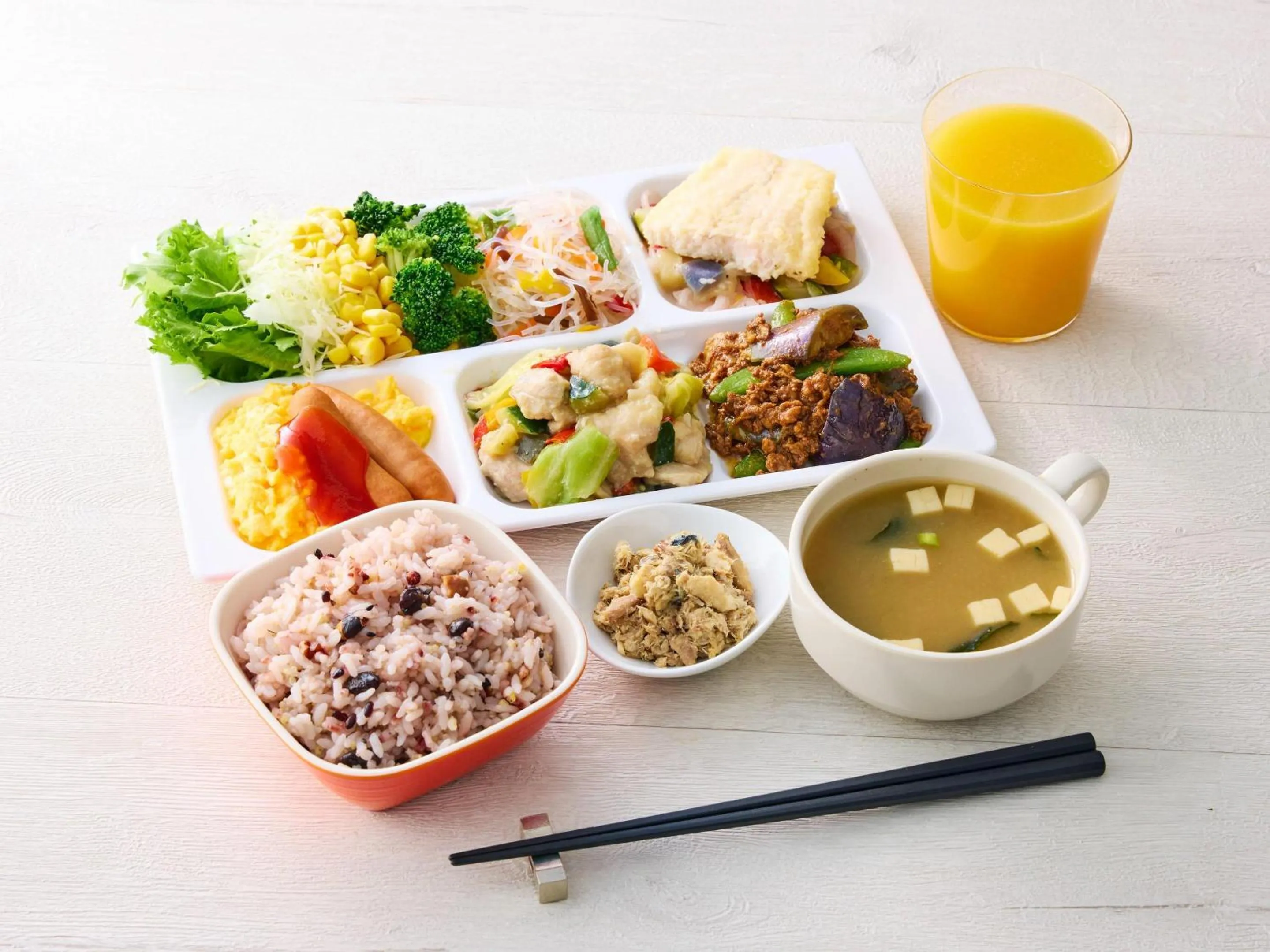 Breakfast in Comfort Hotel Sapporo Susukino