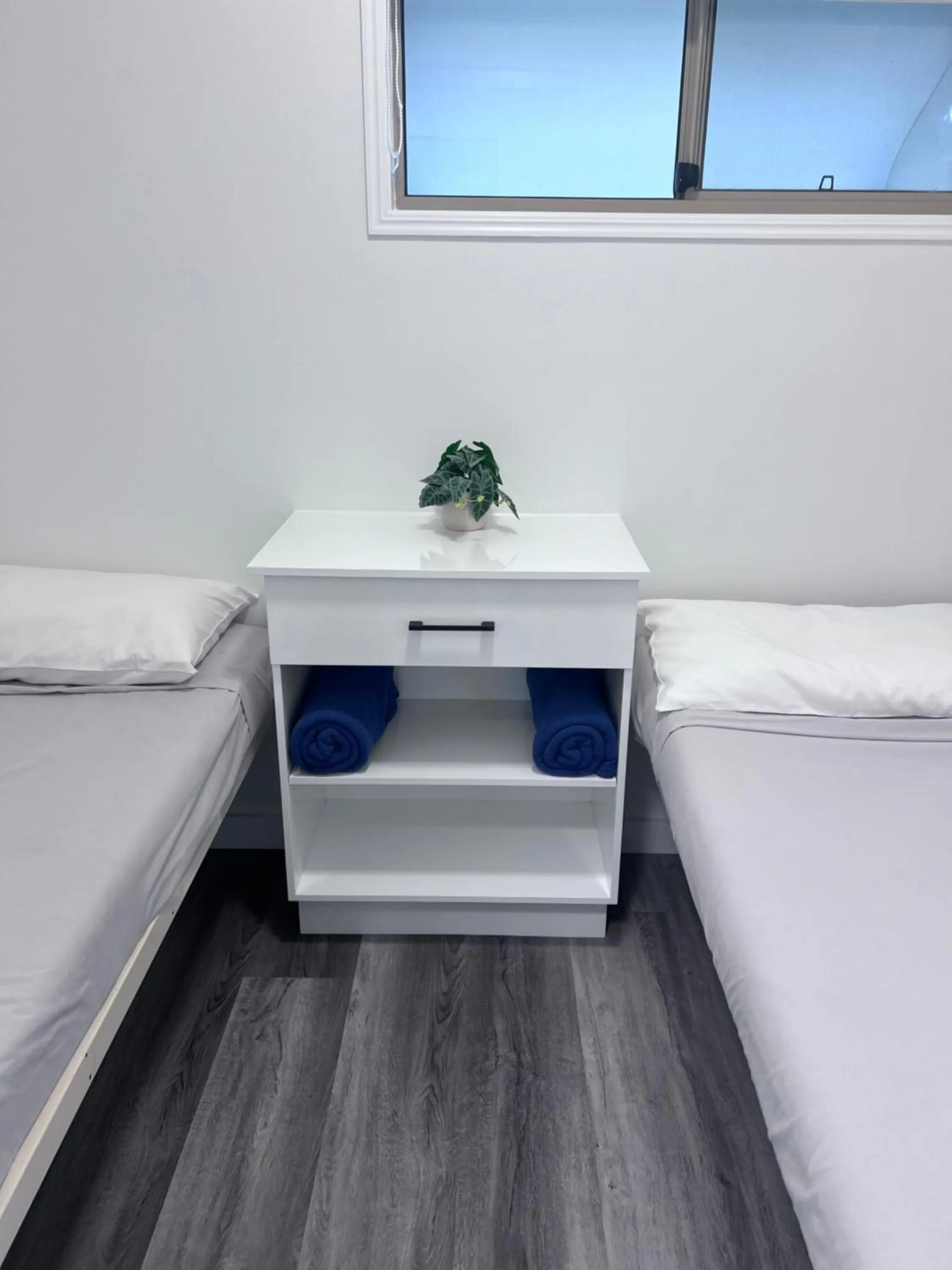 Bed in Ellis Beach Oceanfront Holiday Park