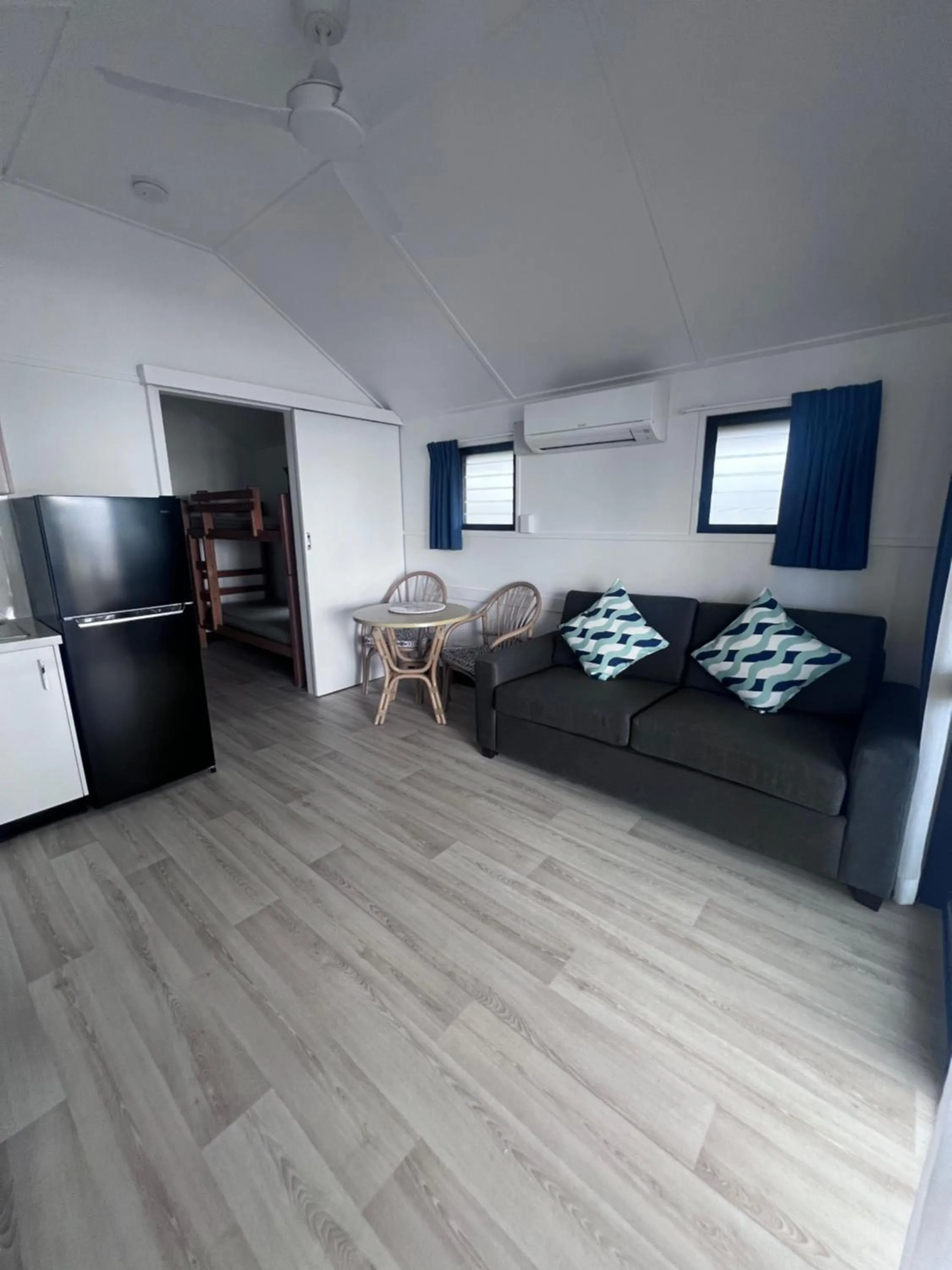 Kitchen or kitchenette in Ellis Beach Oceanfront Holiday Park