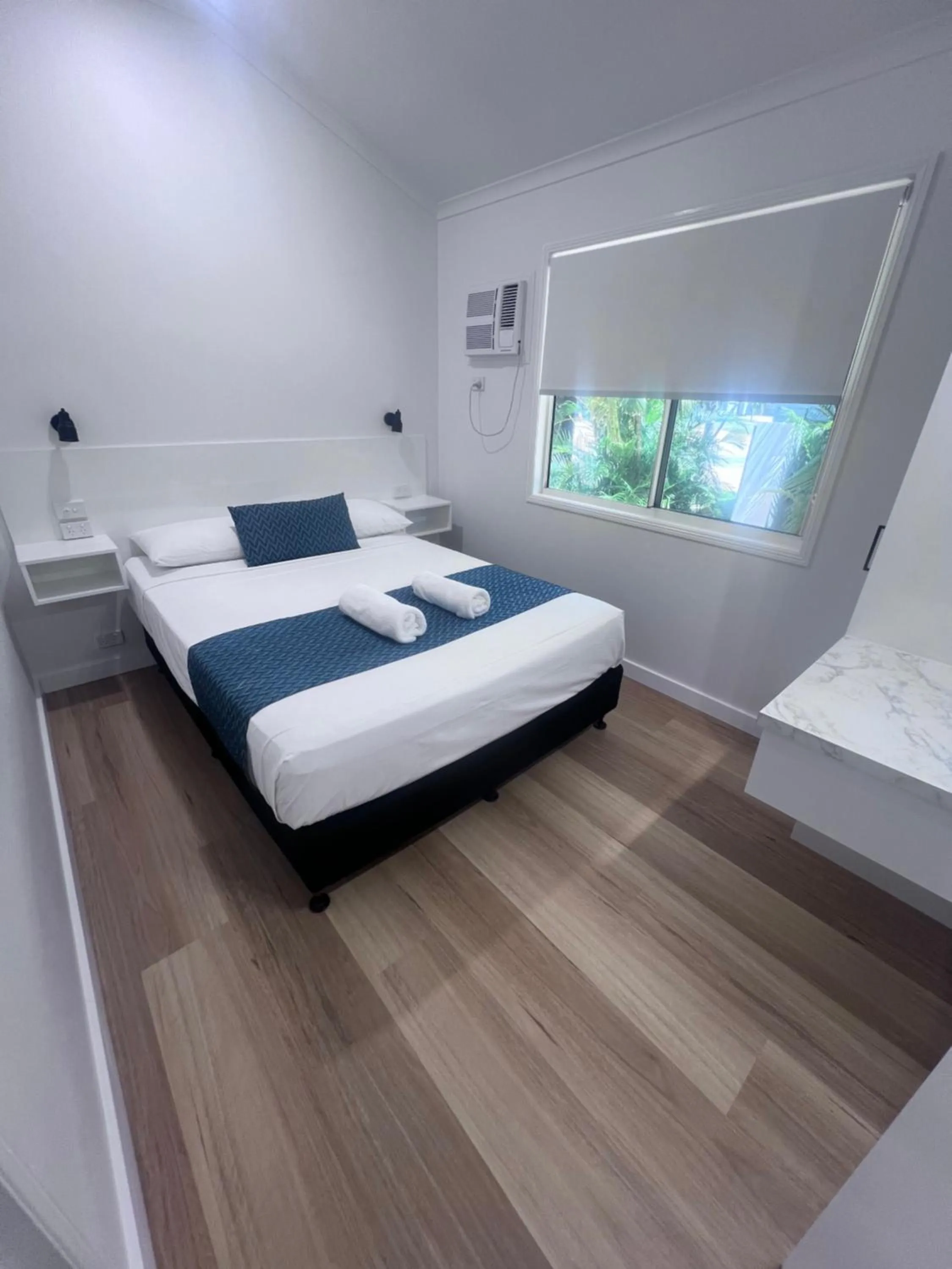 Bed in Ellis Beach Oceanfront Holiday Park