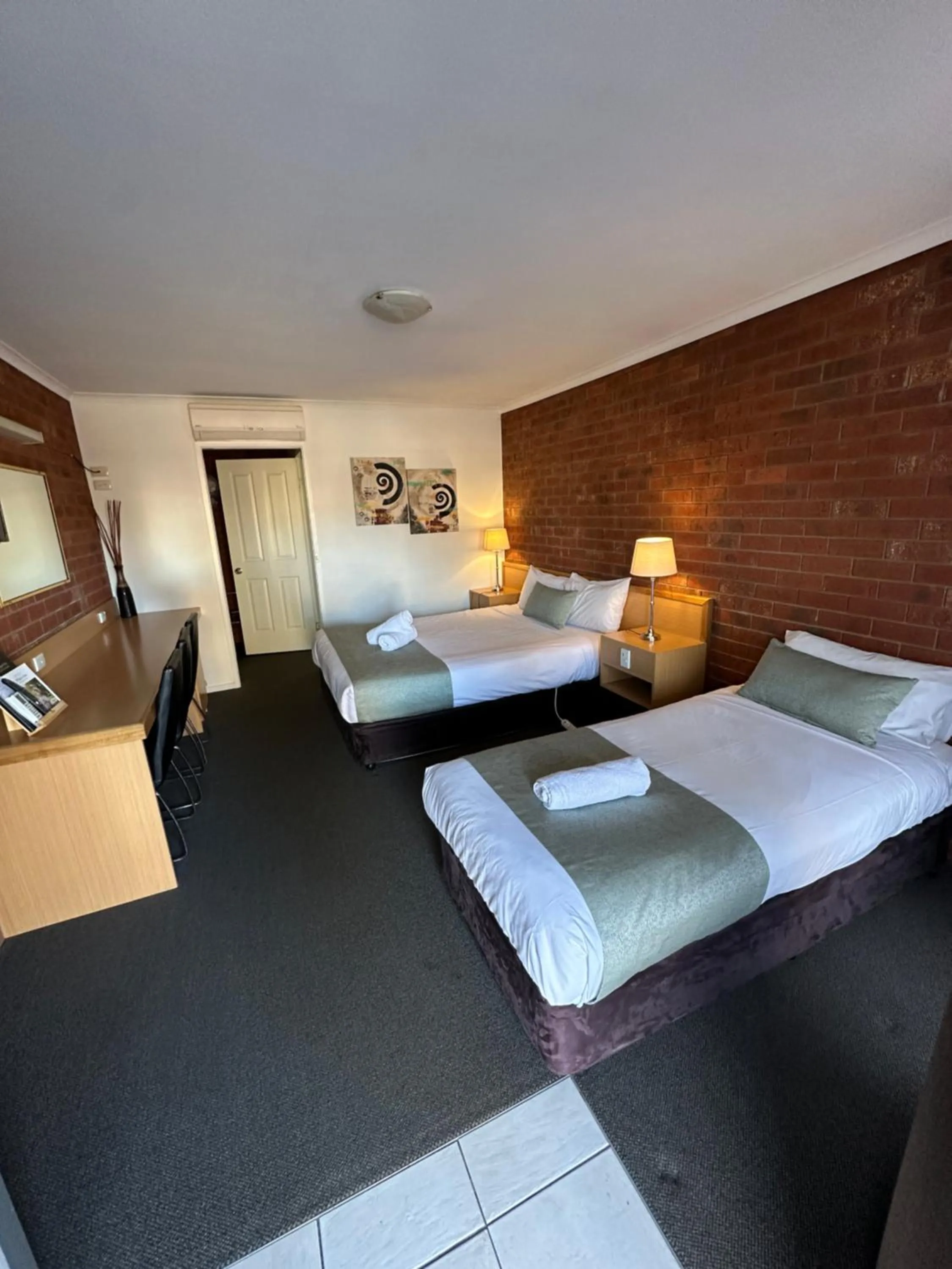 Bed in Pevensey Motor Lodge