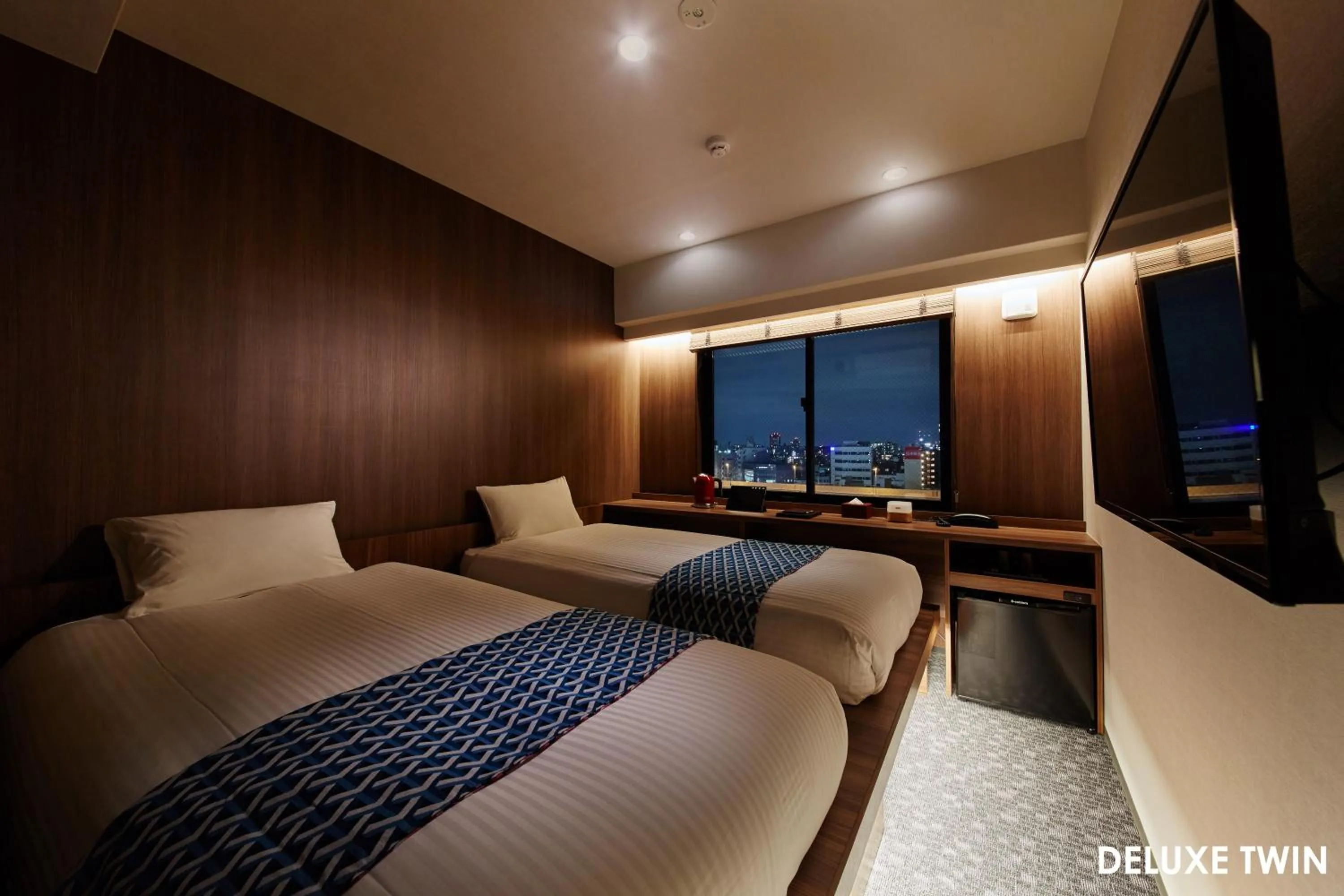 Photo of the whole room, Bed in HOTEL AMANEK Asakusa Ekimae