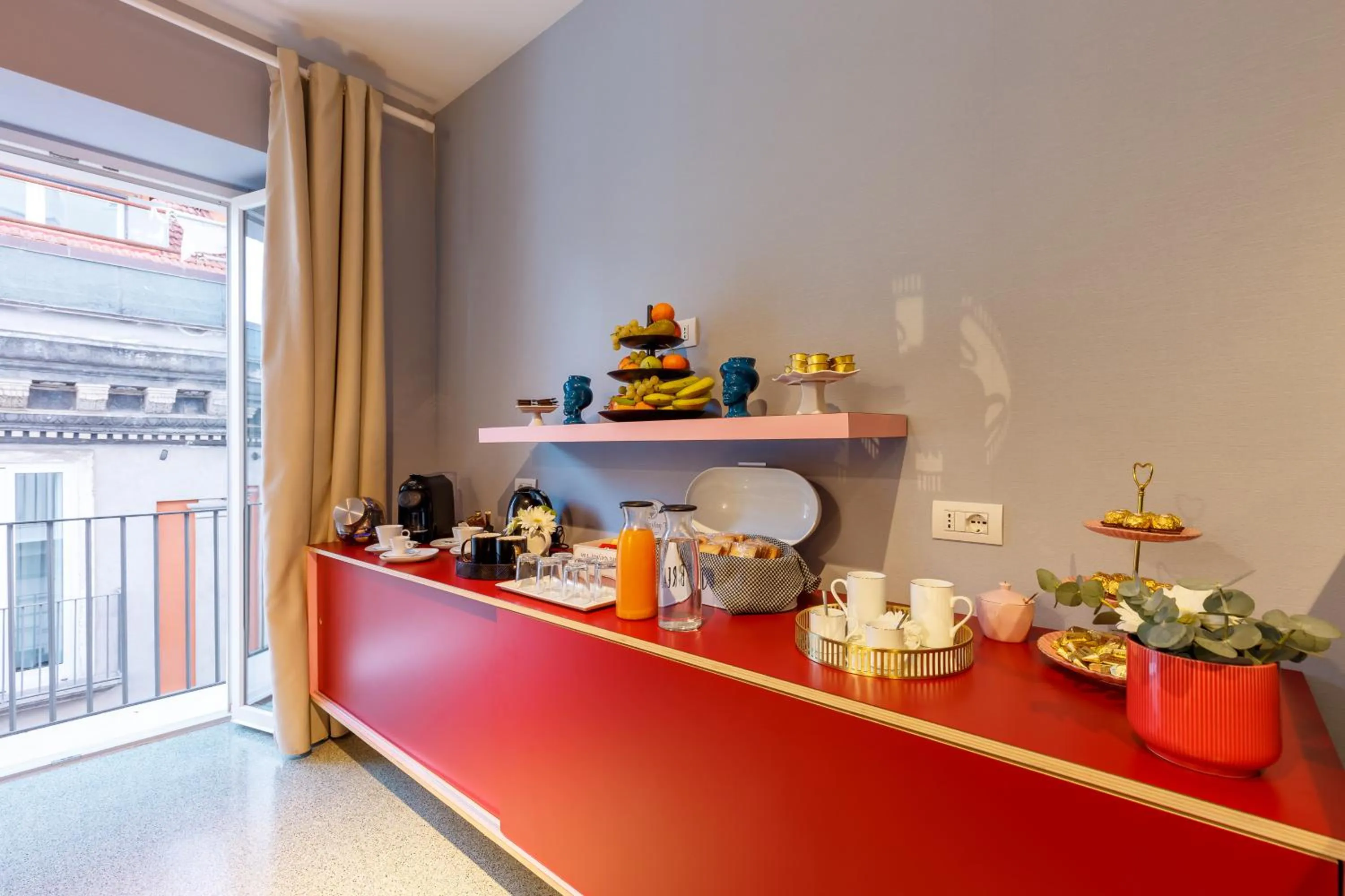 Food and drinks in Dimora Doria d'Angri