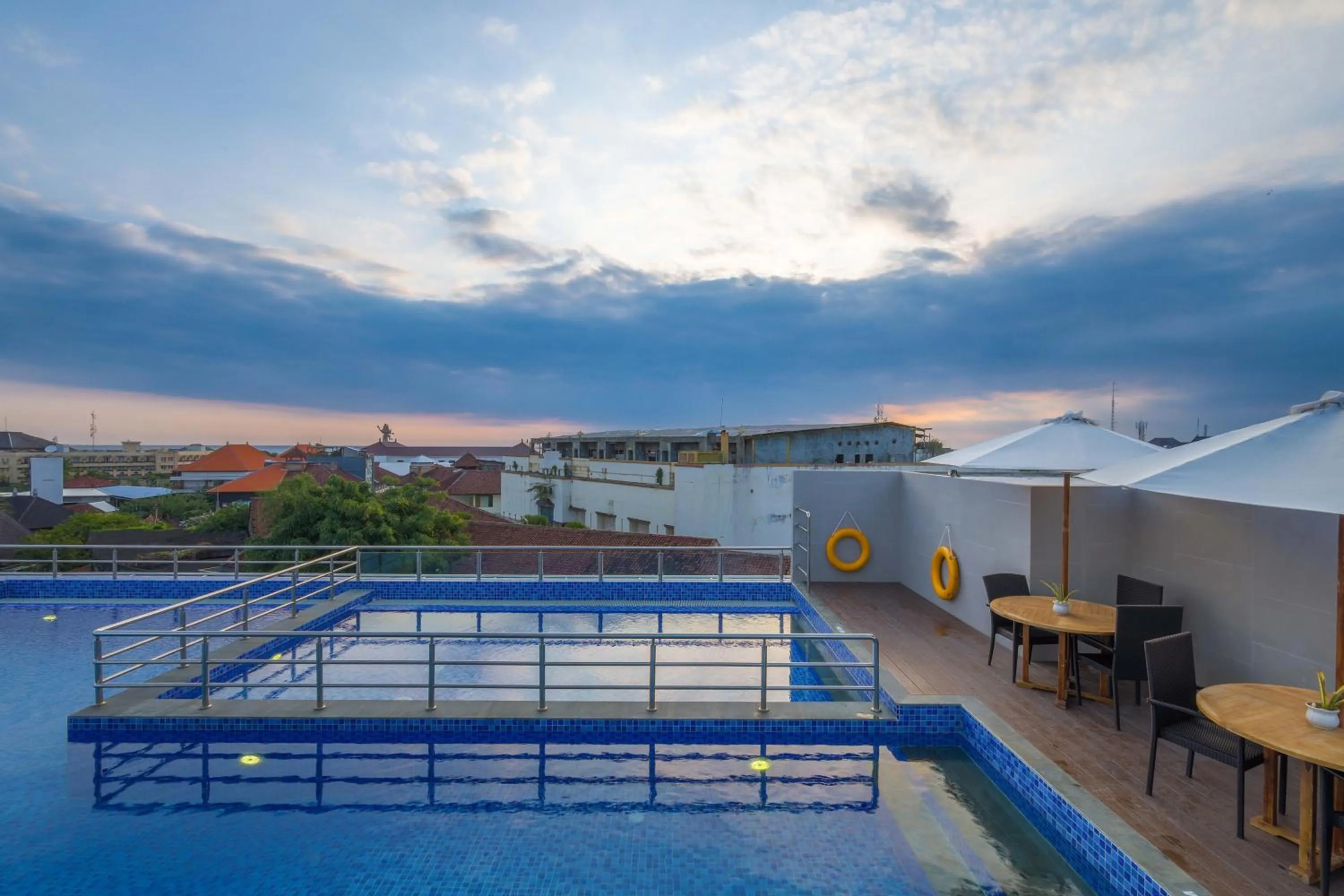 Pool view in Royal Regantris Kuta