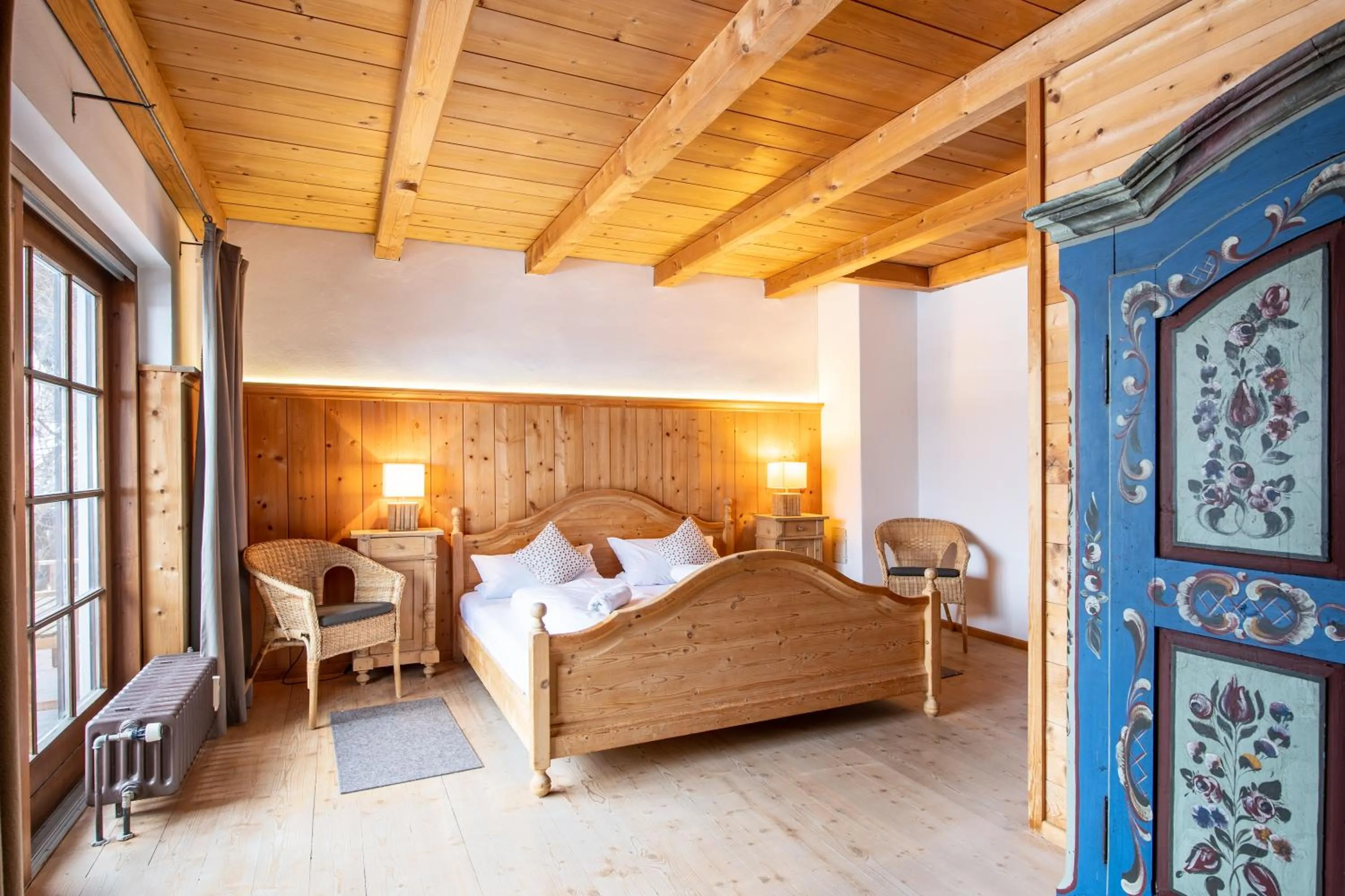 Bed in Fischer Apartments