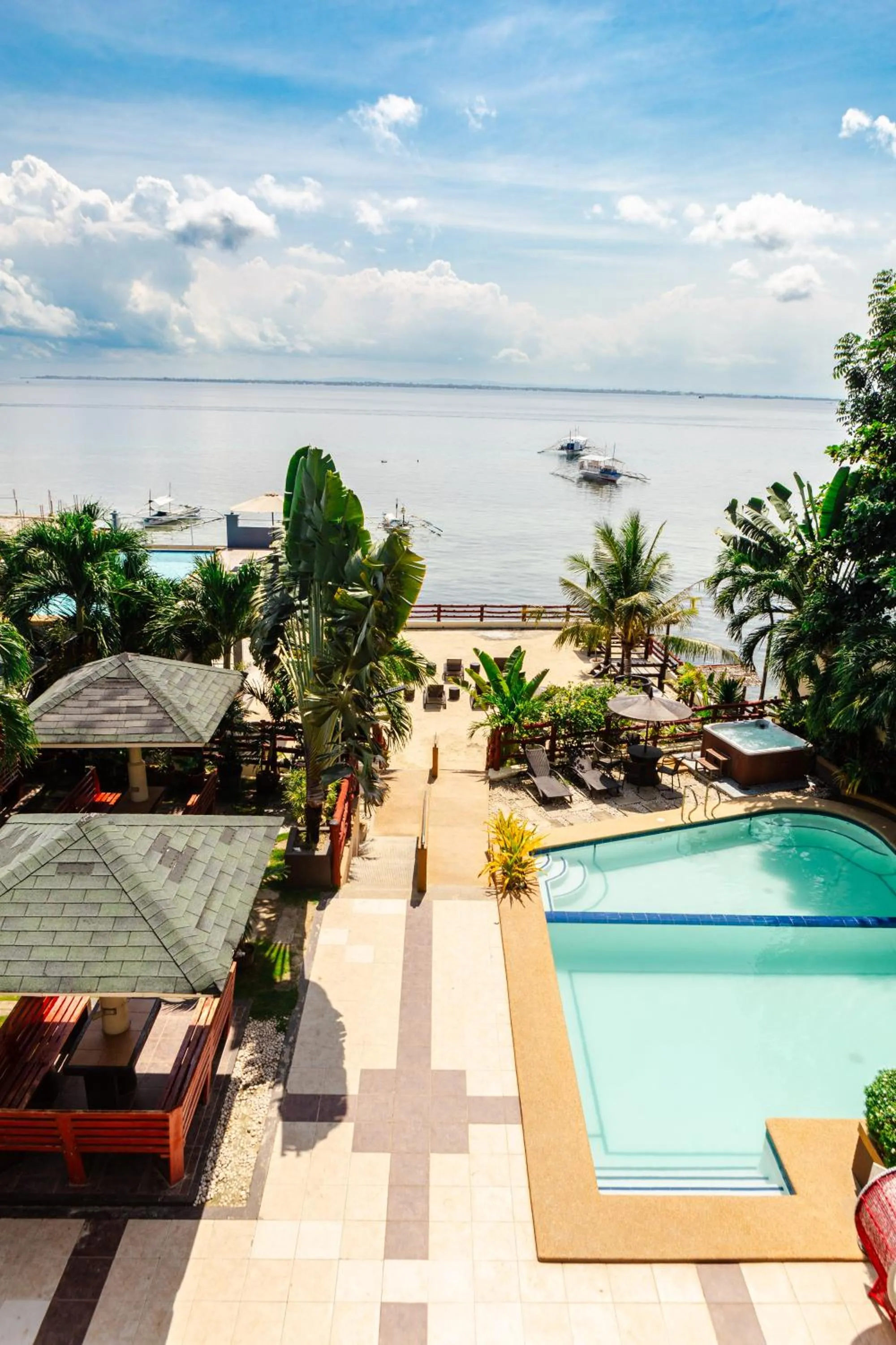 Hot Spring Bath in Palmbeach Resort & Spa Mactan, Cebu
