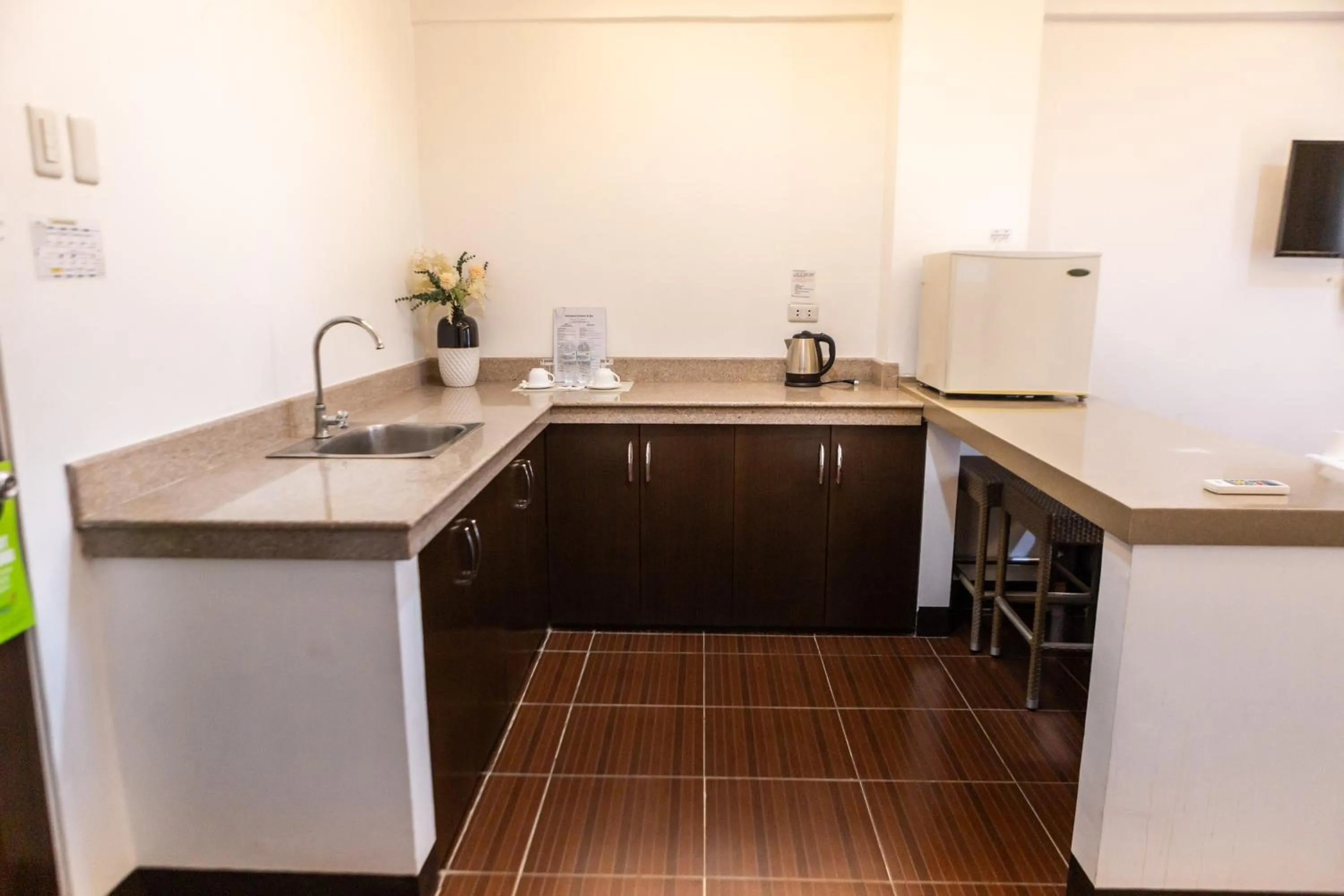 Kitchen or kitchenette in Palmbeach Resort & Spa Mactan, Cebu