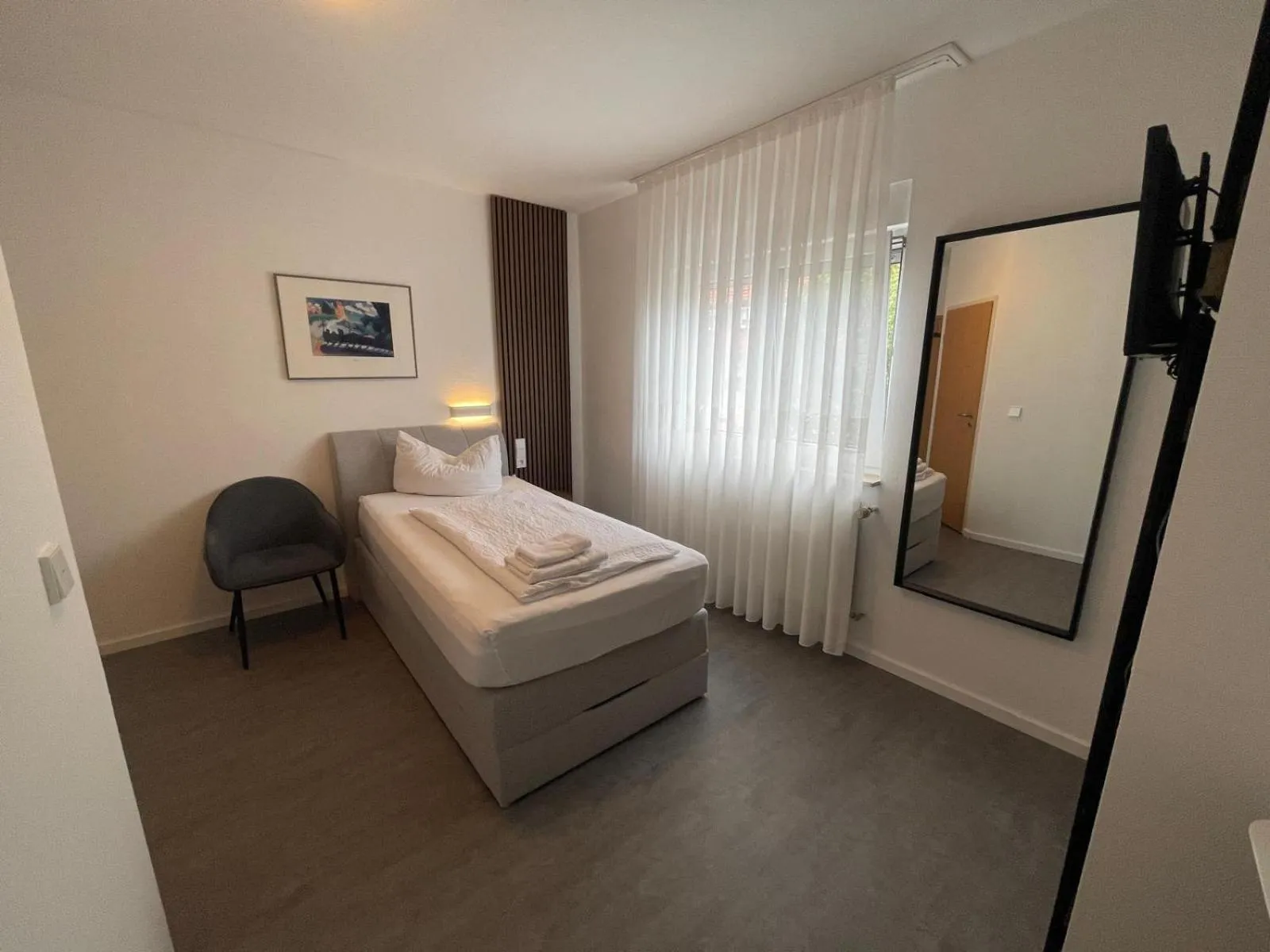 Photo of the whole room, Bed in Hotel Loewen