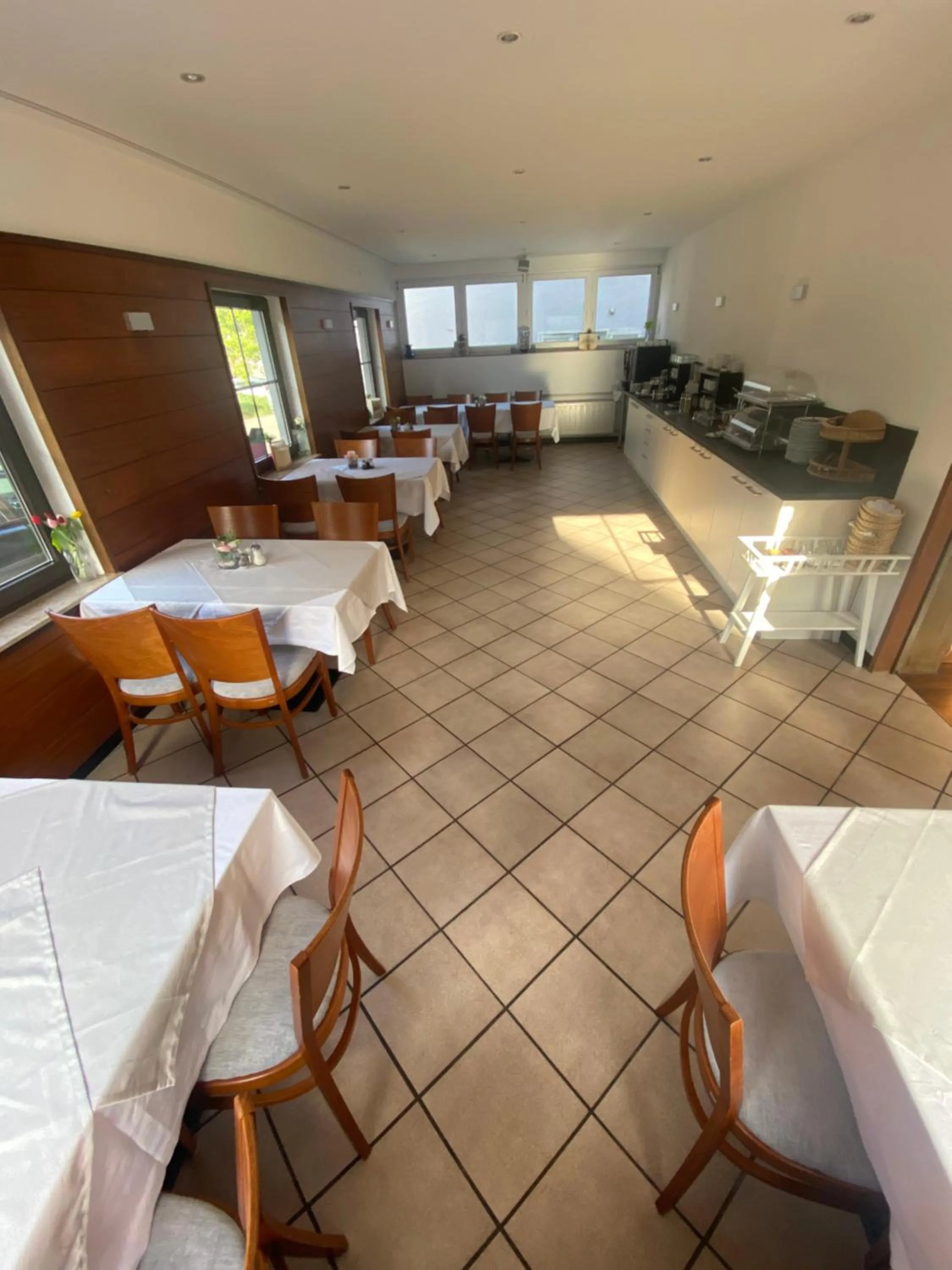 Buffet breakfast in Hotel Loewen