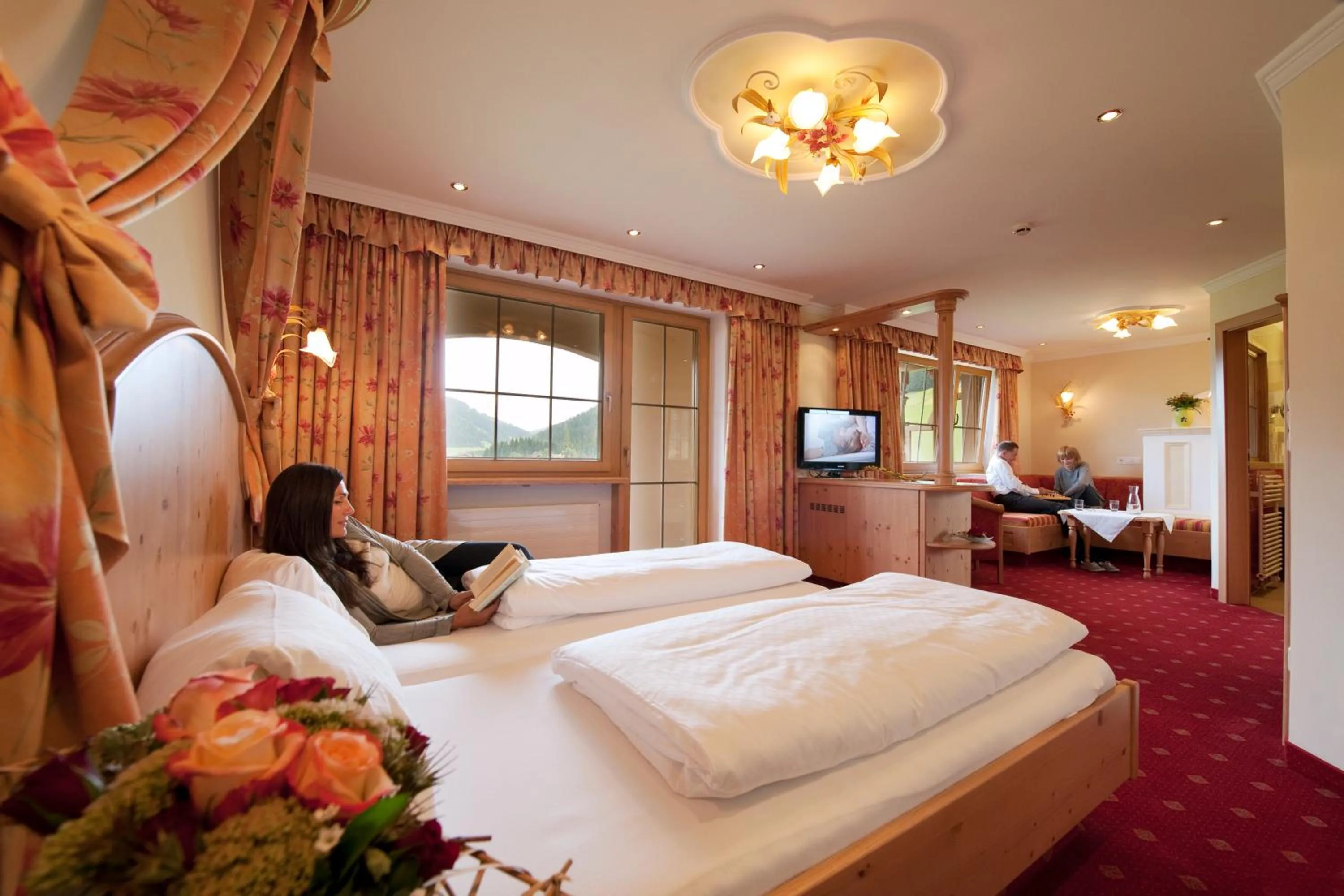 Bed in Hotel Silberberger - Wildschönau