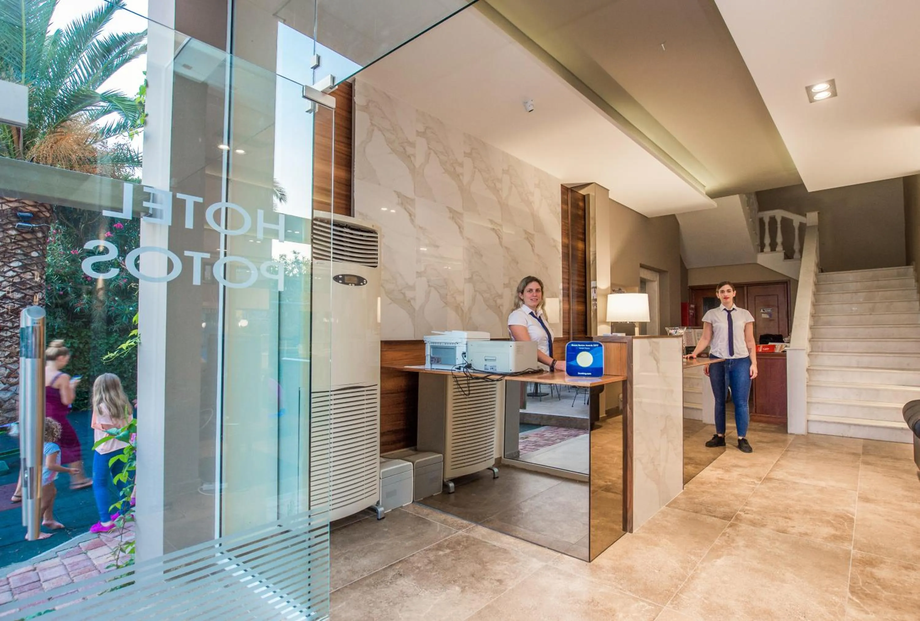 Lobby or reception in Hotel Potos