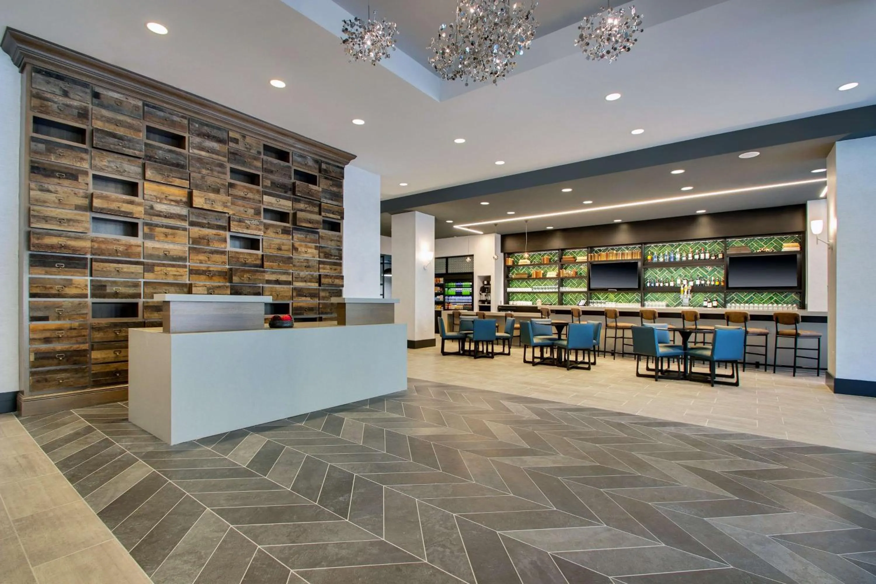 Lobby or reception in Hyatt Place Iowa City Downtown