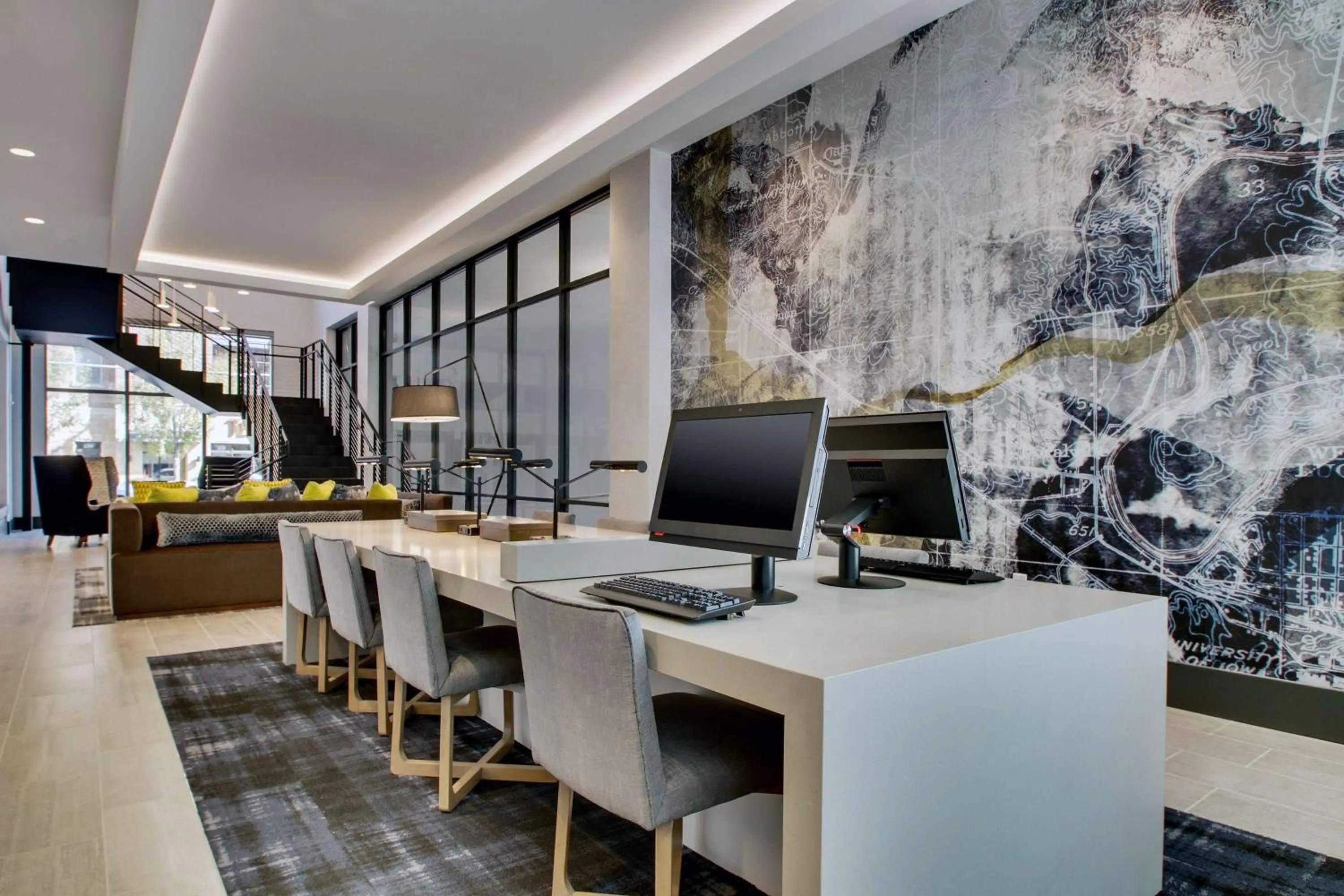 Lobby or reception in Hyatt Place Iowa City Downtown