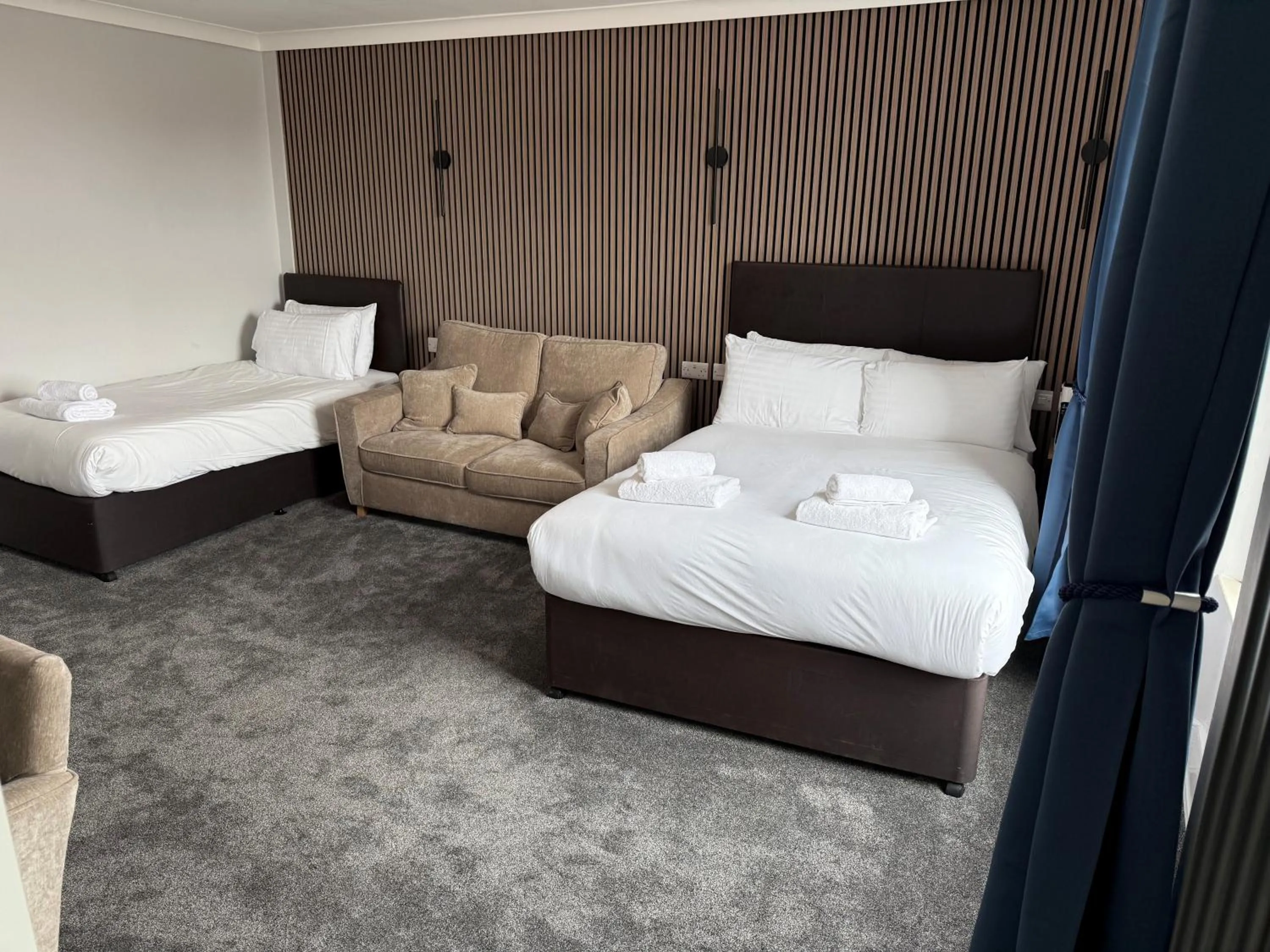 Bed in Thomas Arms Hotel