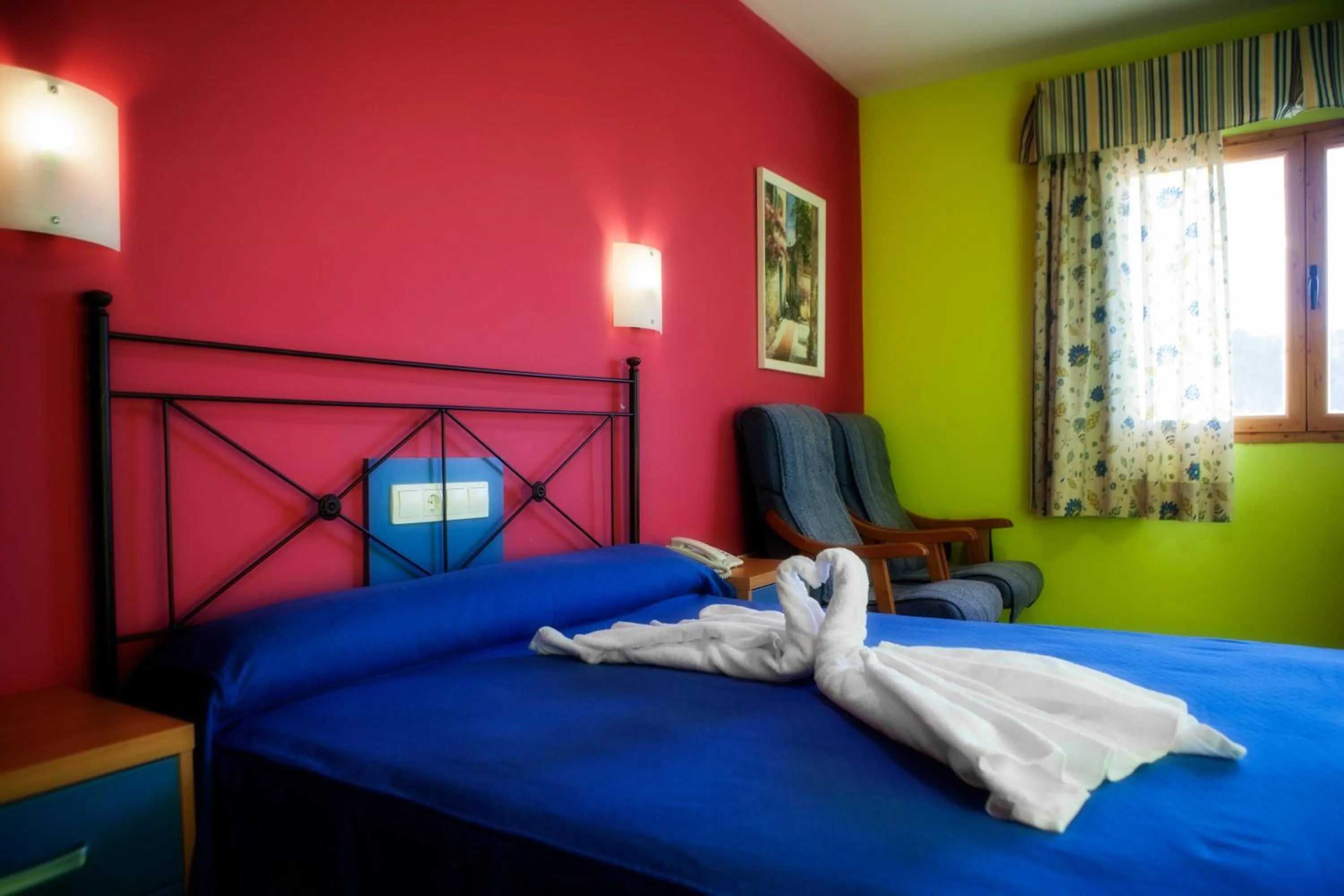 Bed in Hotel Balneario de la Concepción