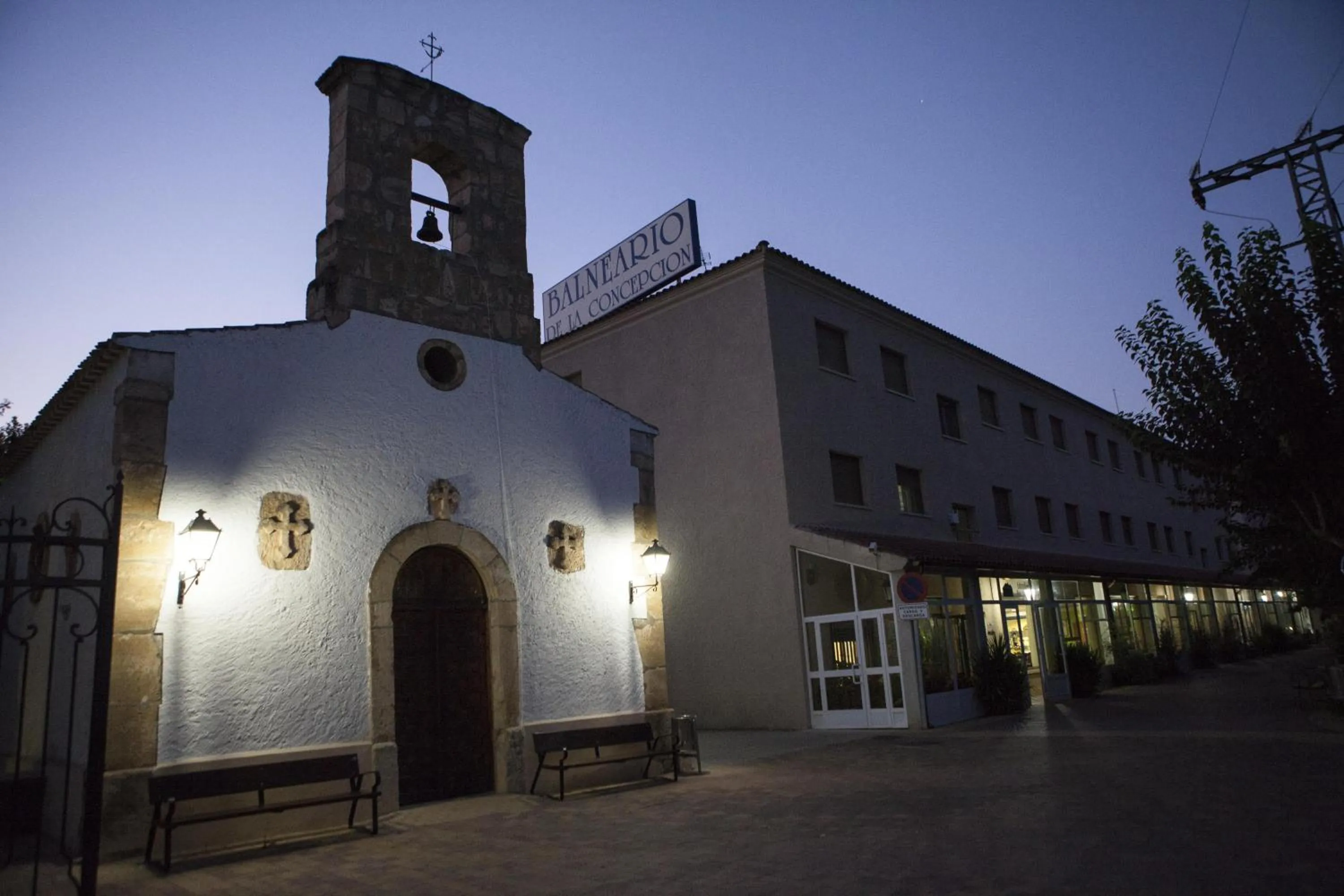 Facade/entrance in Hotel Balneario de la Concepción