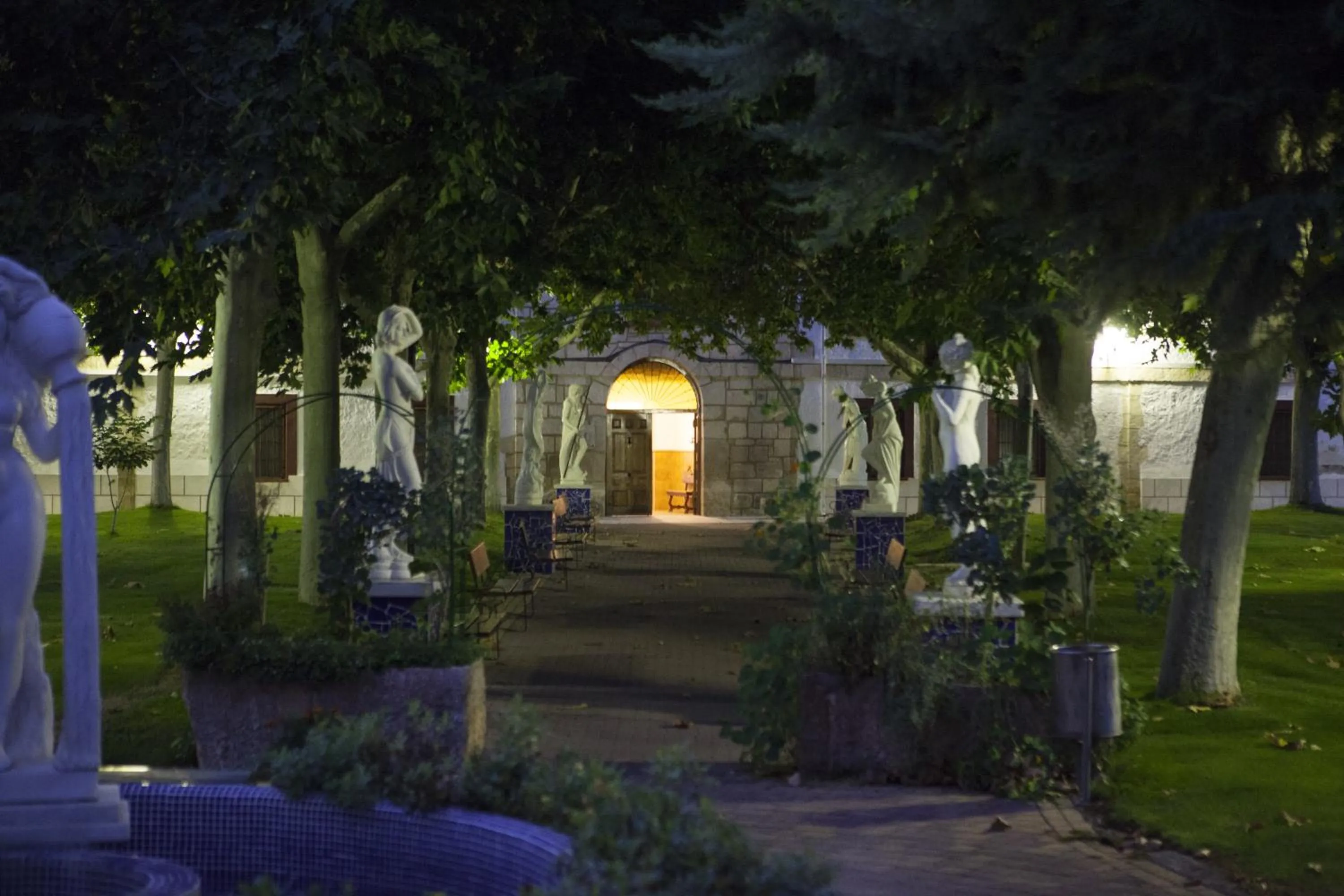 Garden in Hotel Balneario de la Concepción