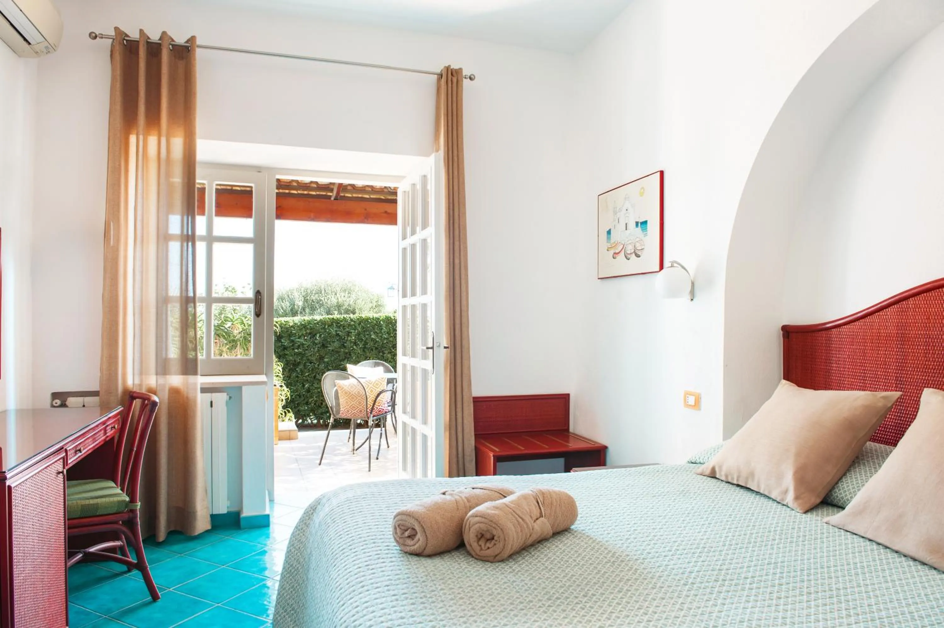 Bedroom, Bed in Poggio Aragosta Hotel & Spa