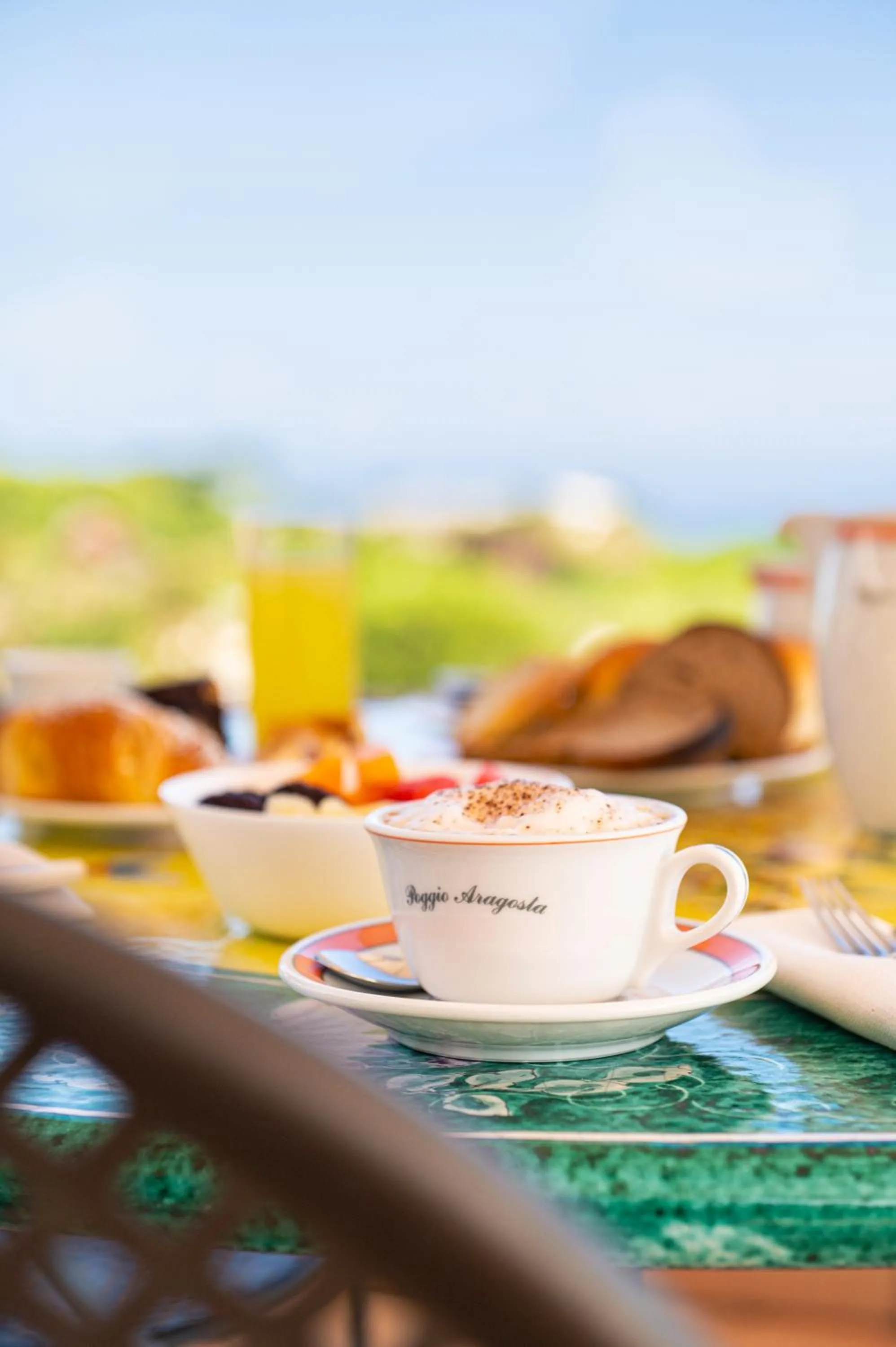 Breakfast in Poggio Aragosta Hotel & Spa