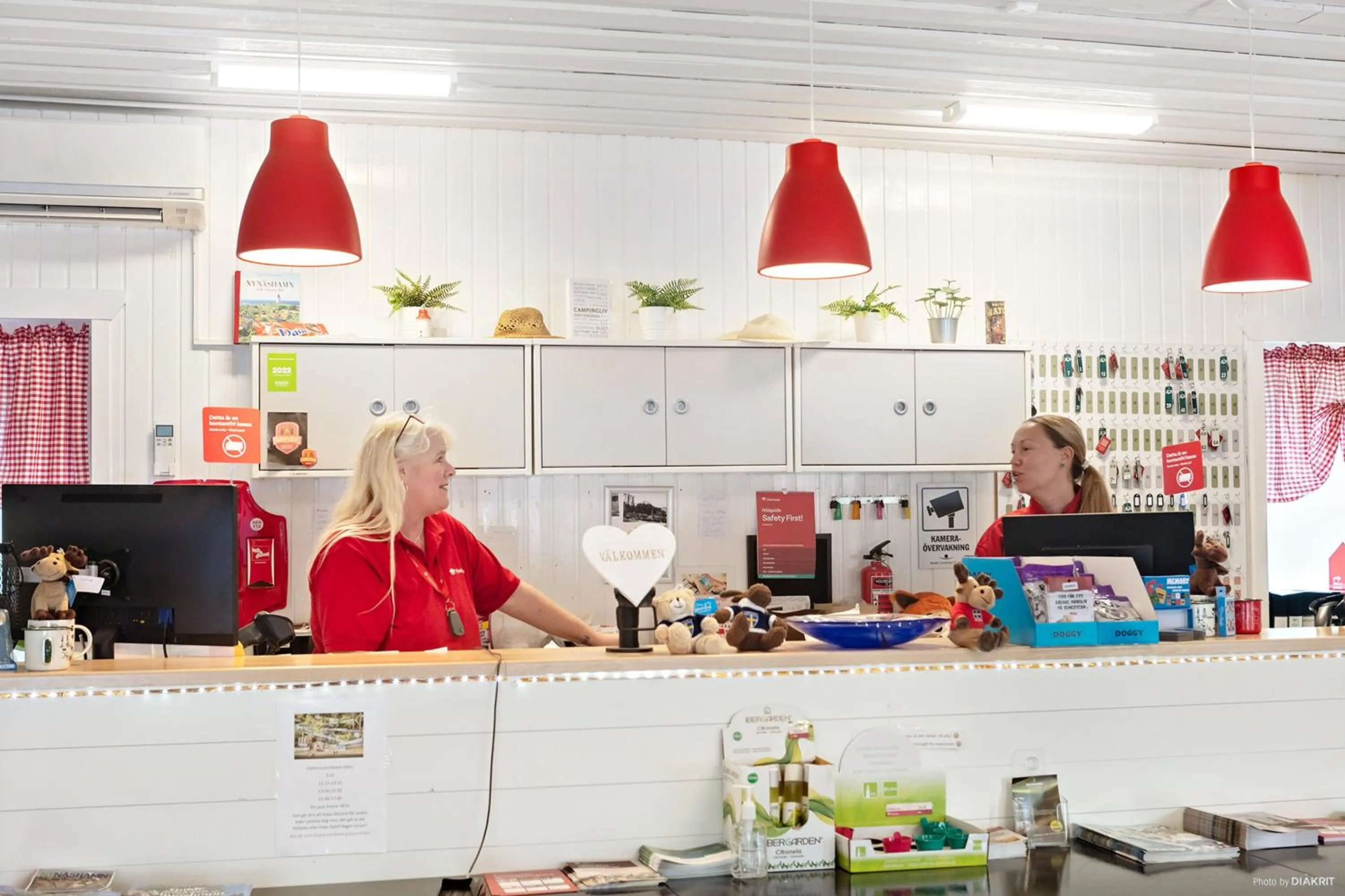 Lobby or reception in First Camp Nickstabadet-Nynäshamn