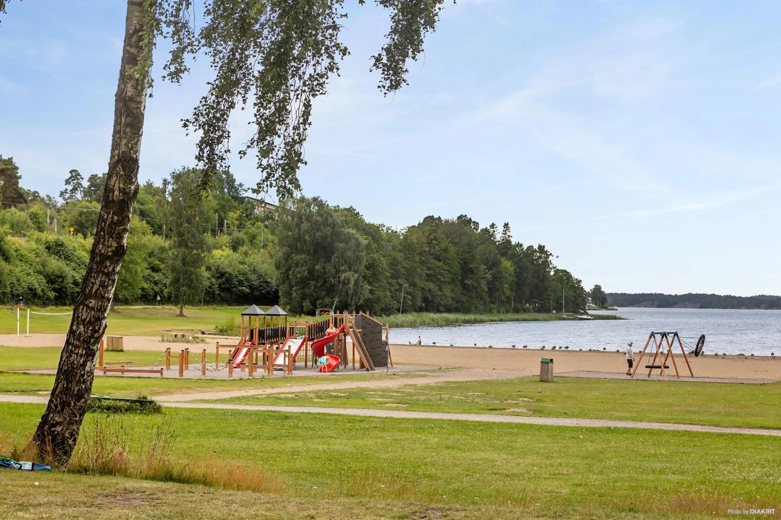 Children play ground in First Camp Nickstabadet-Nynäshamn