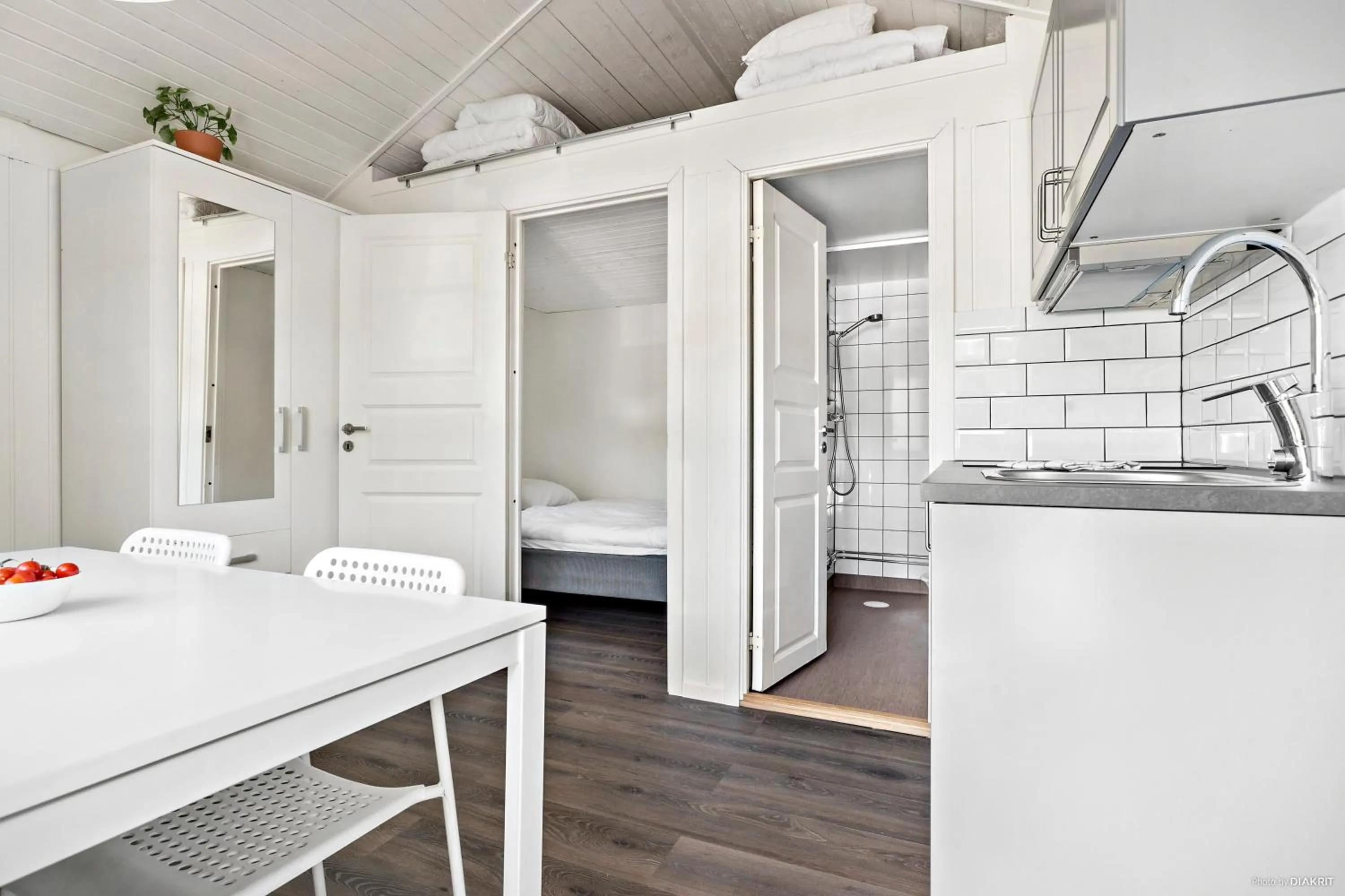 Kitchen or kitchenette in First Camp Nickstabadet-Nynäshamn