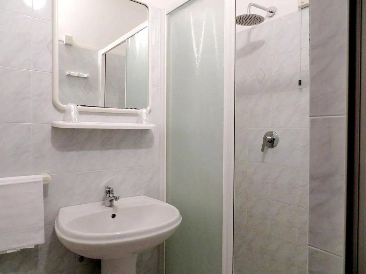 Bathroom in Albergo La Perla