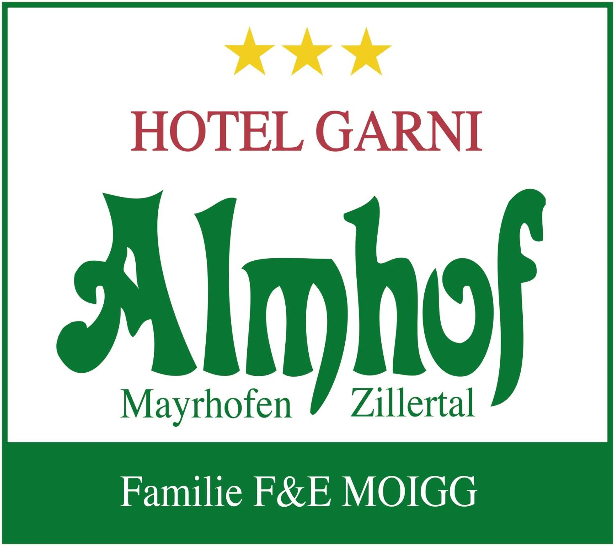 Property logo or sign in Hotel-Garni Almhof