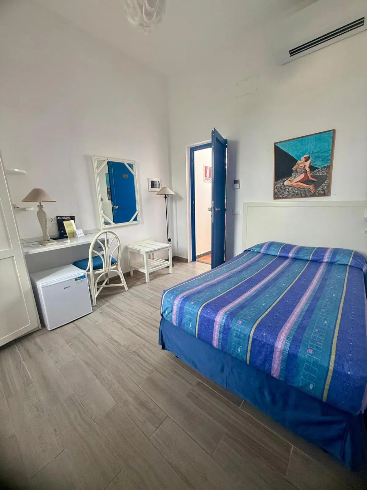 Bed in La Sirenetta Park Hotel