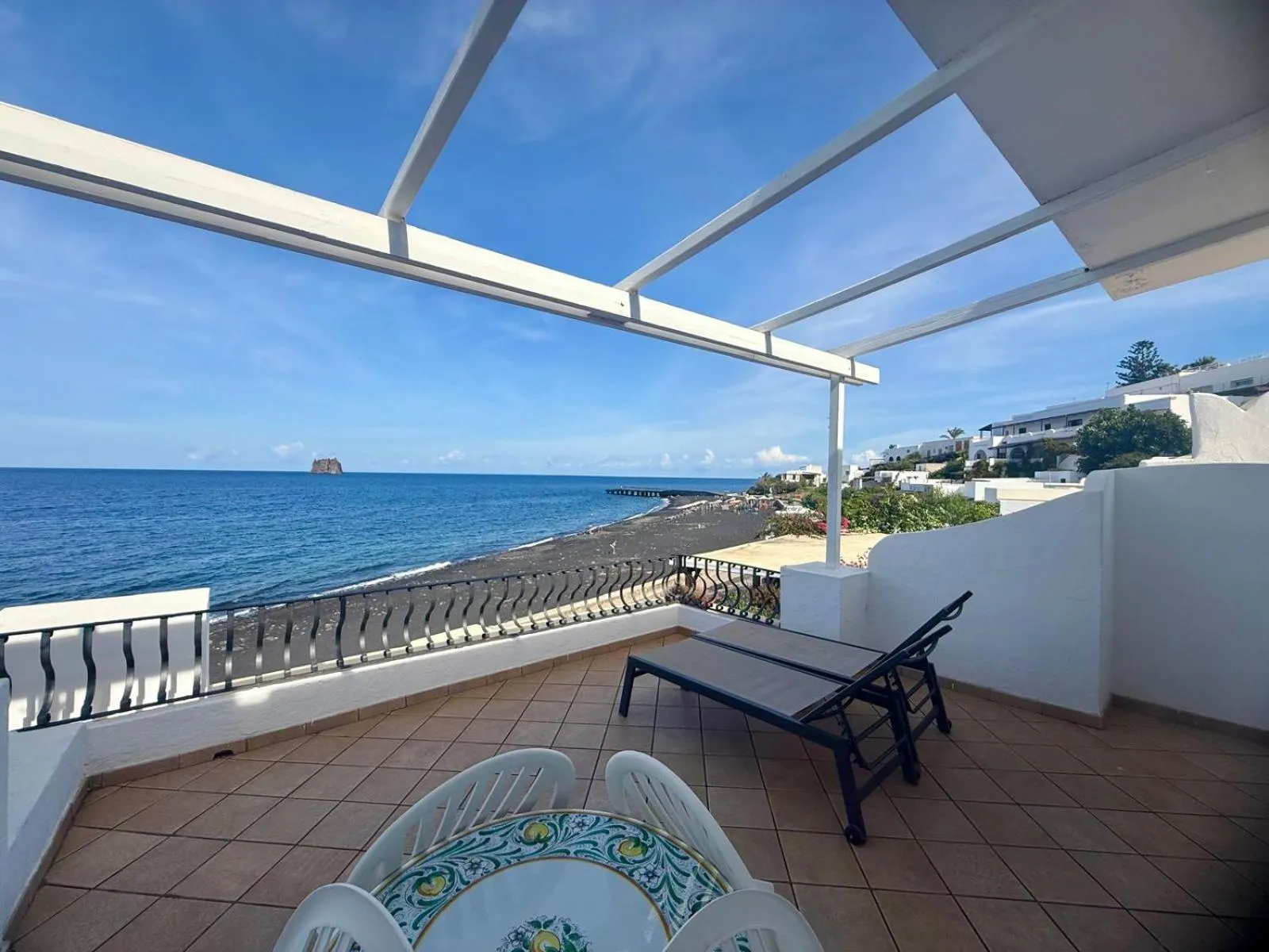 Sea view in La Sirenetta Park Hotel