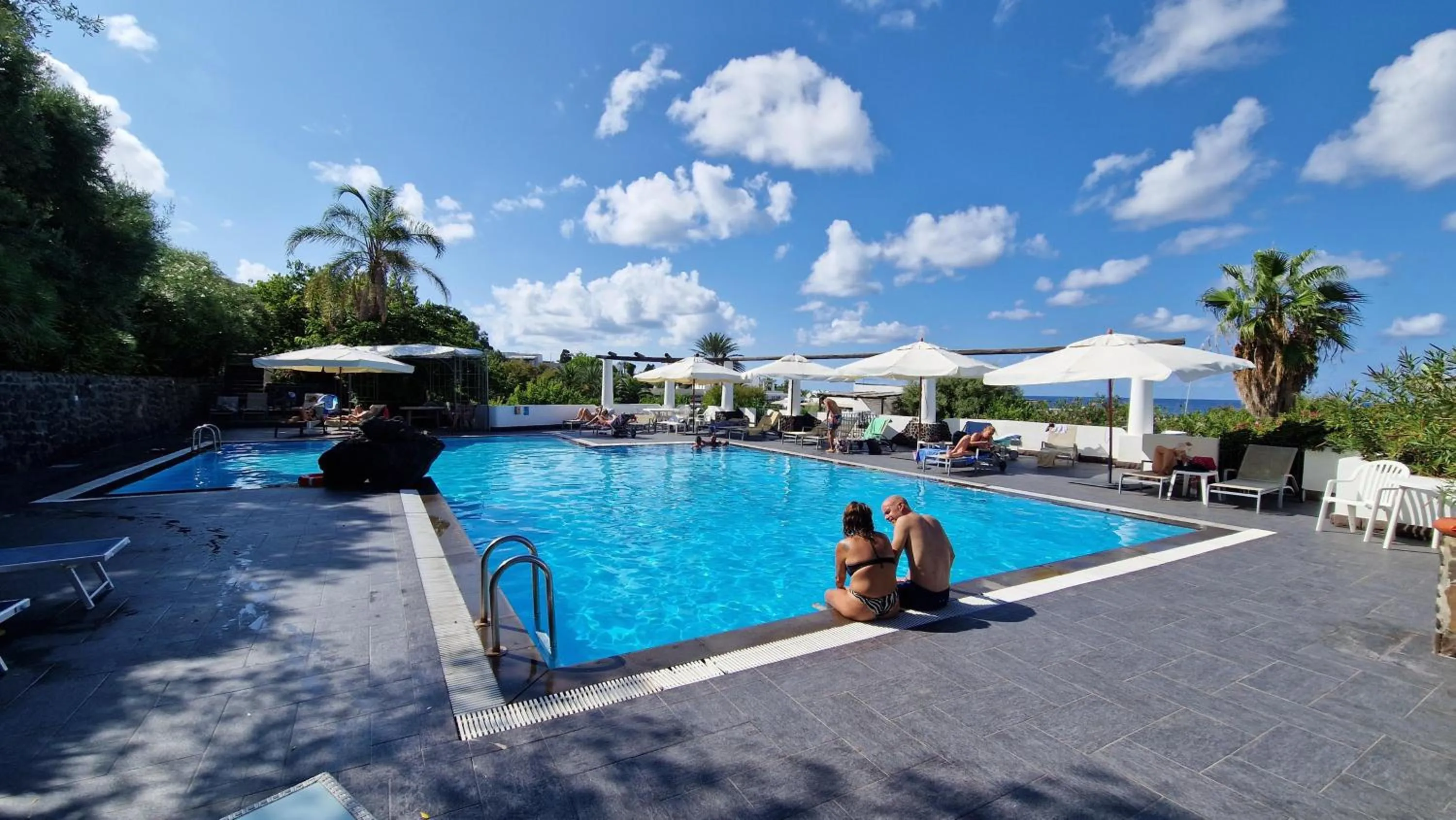Swimming pool in La Sirenetta Park Hotel