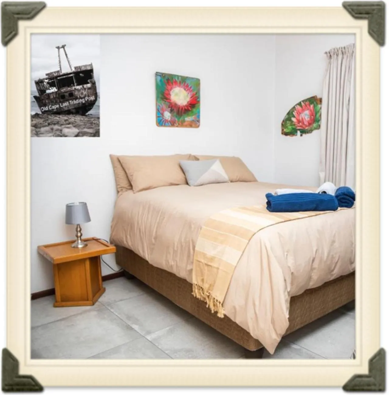 Bed in Old Cape Last Trading Post