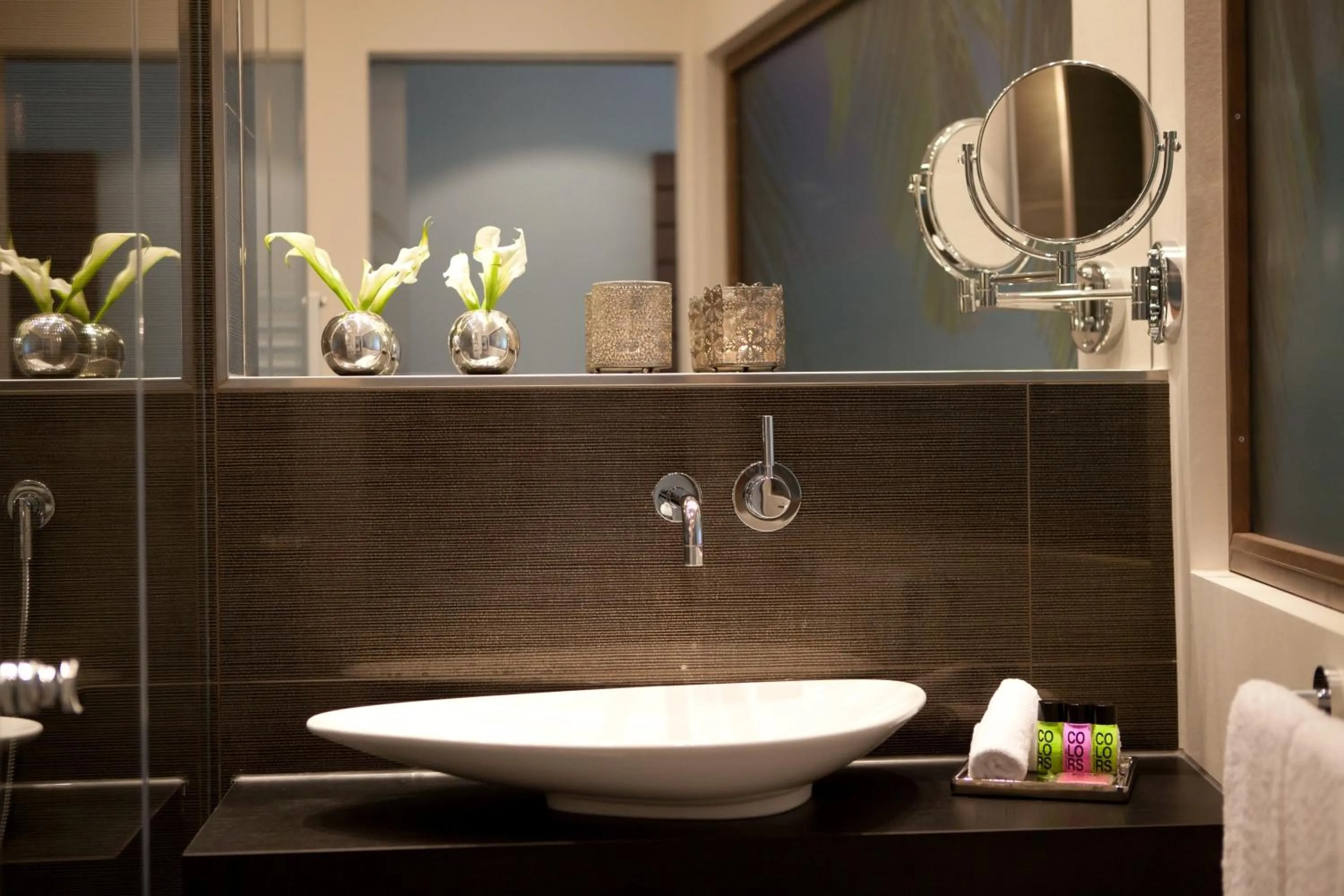 Decorative detail in Hotel TraumRaum - "SELF CHECK IN"