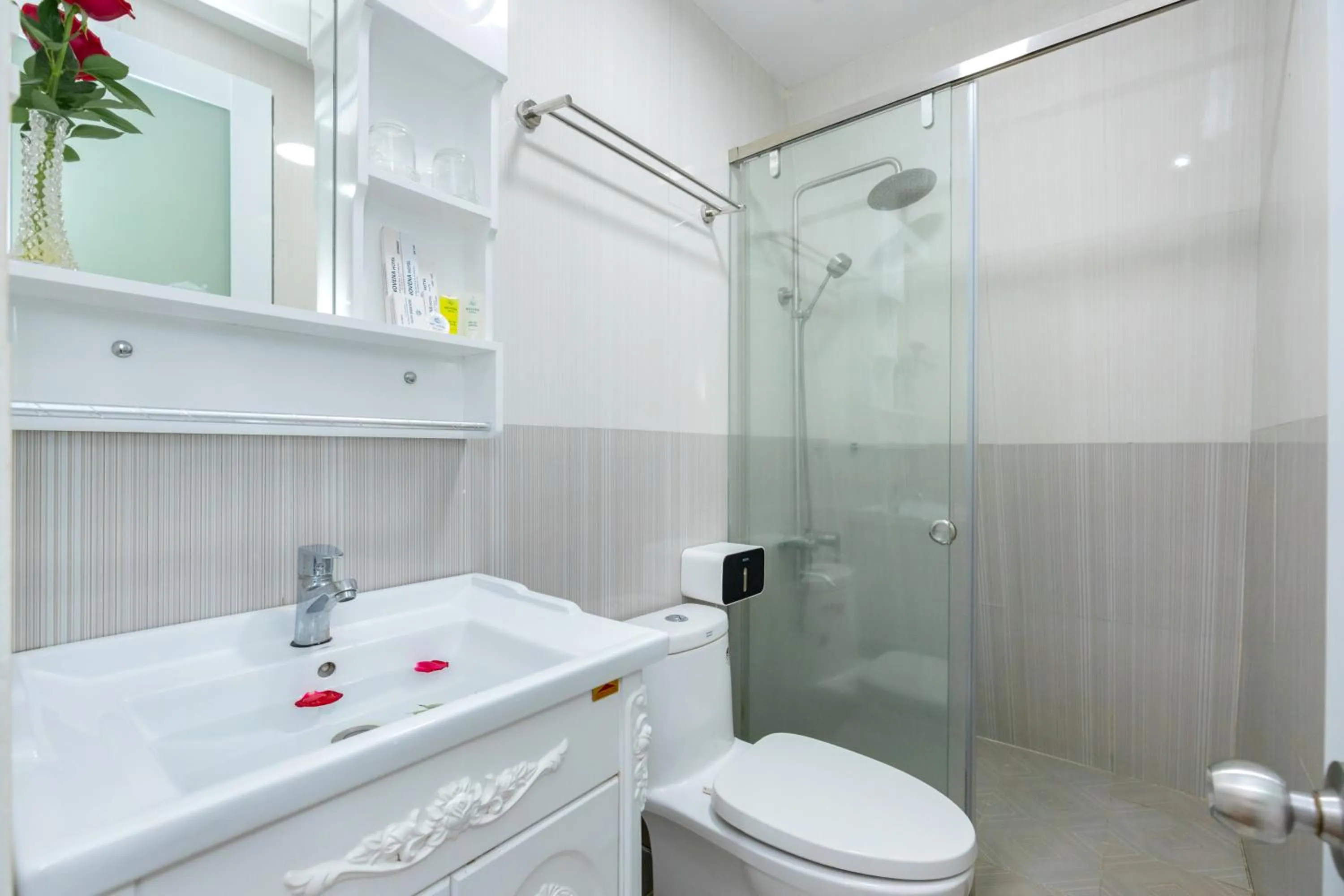 Bathroom in Novena Hotel