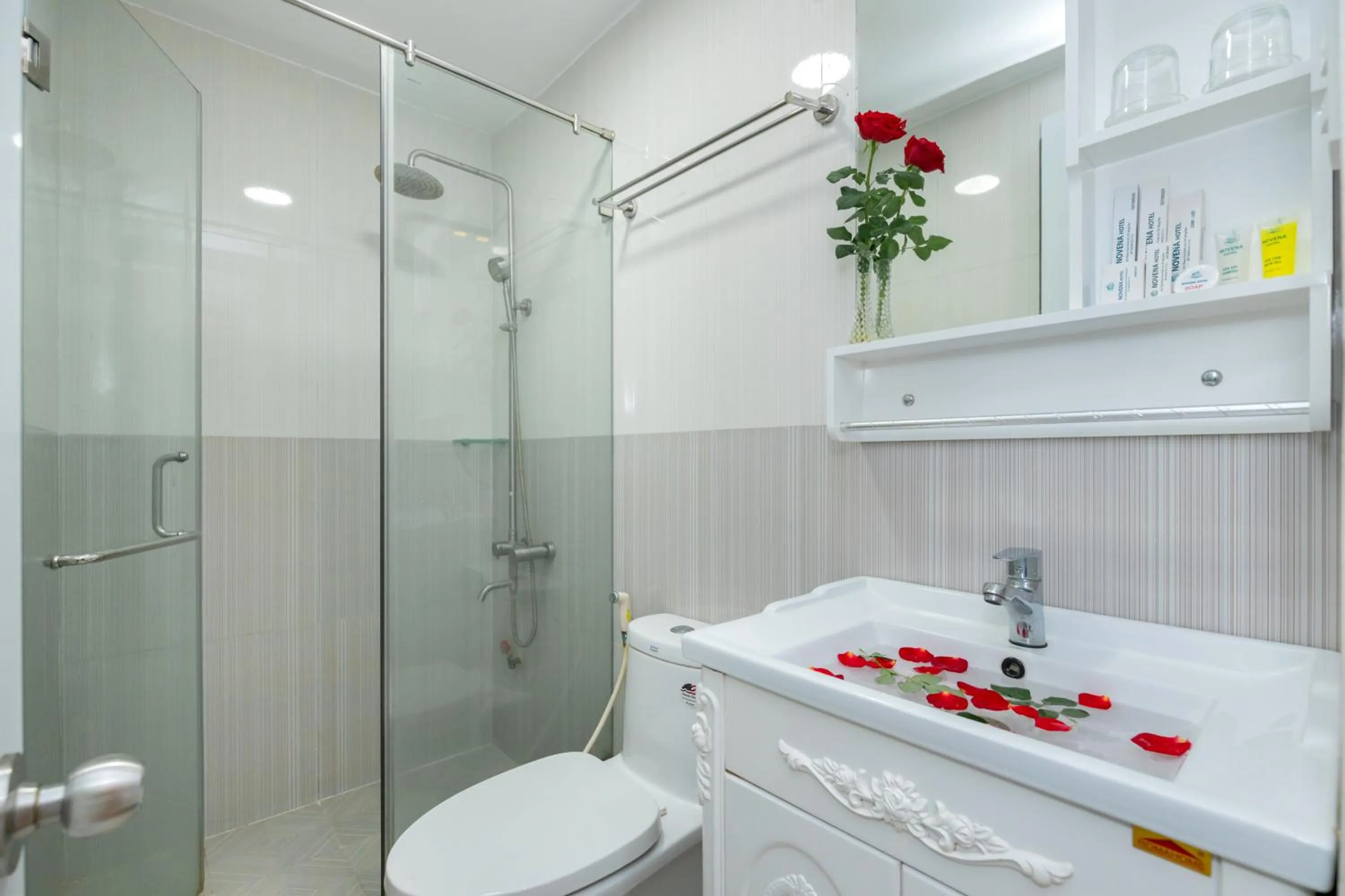 Toilet in Novena Hotel