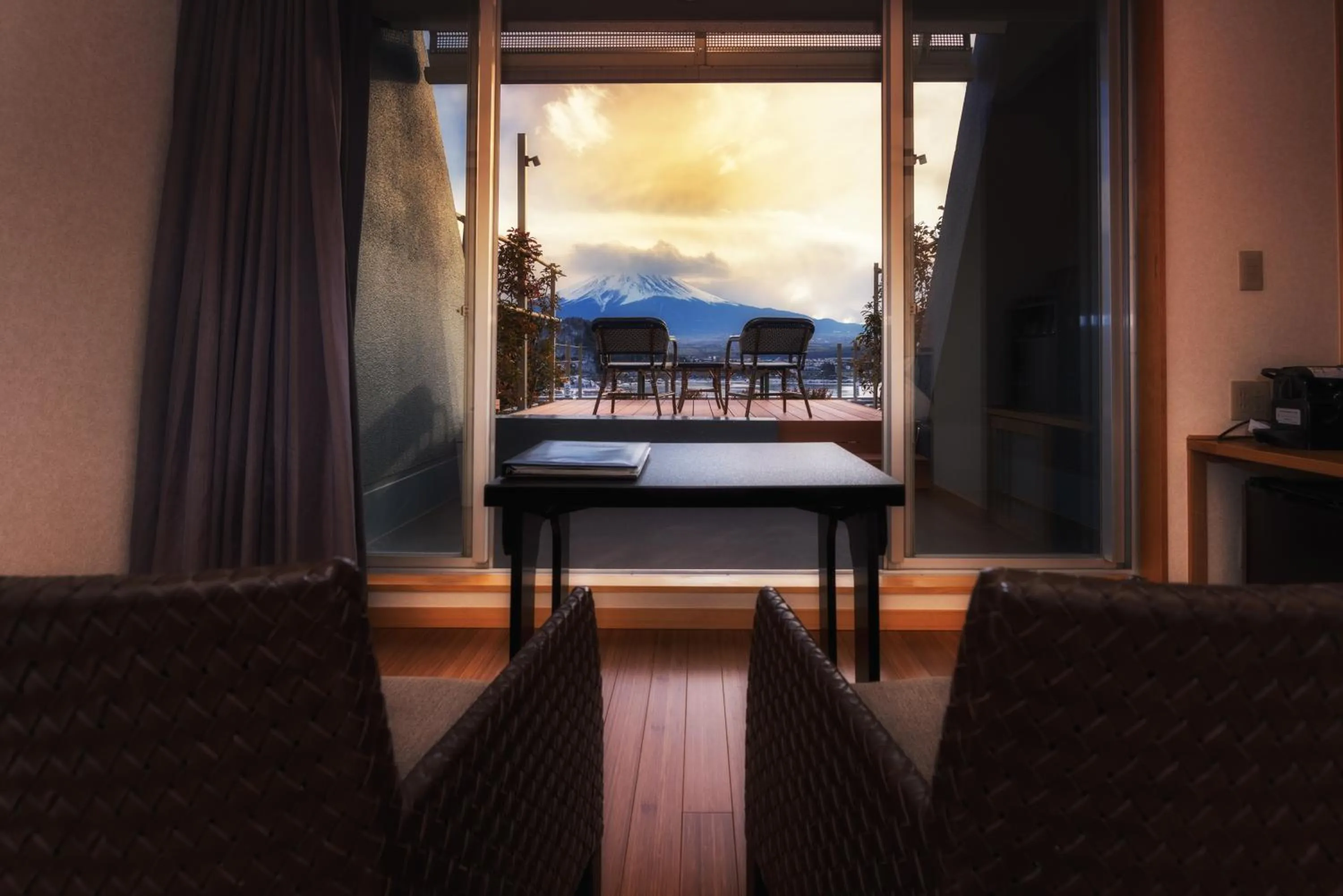 Balcony/Terrace in Mizno Hotel