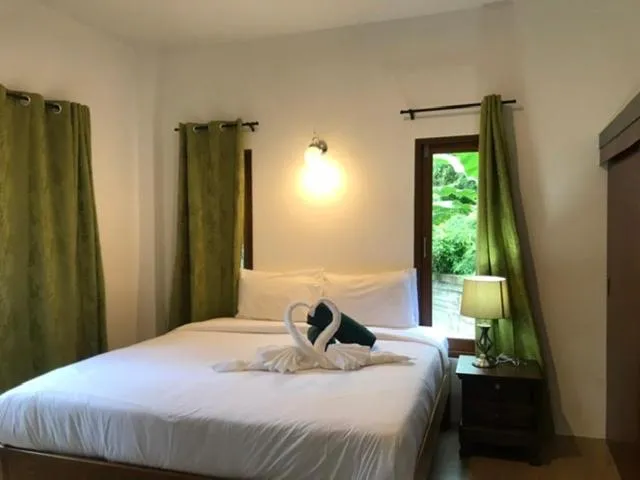 Bed in Green Villa